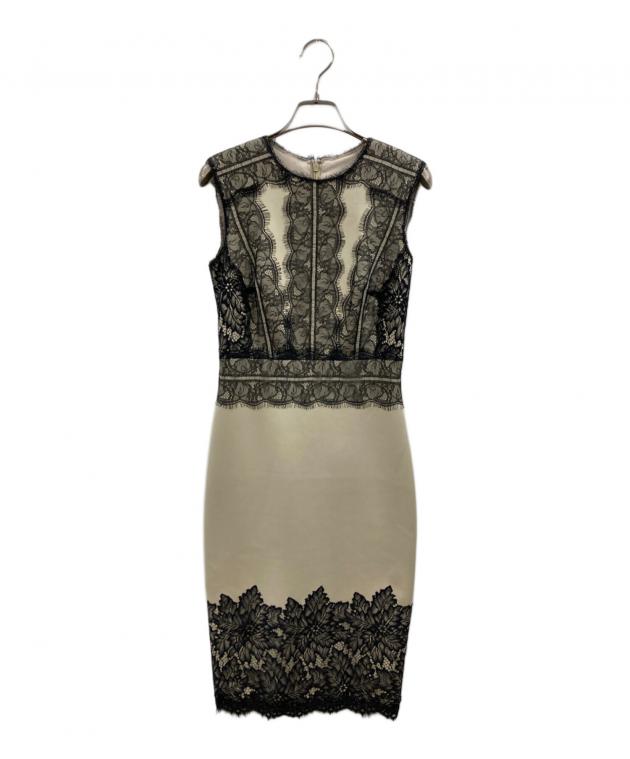 中古・古着通販】TADASHI SHOJI (タダシ ショージ) レースノースリーブ