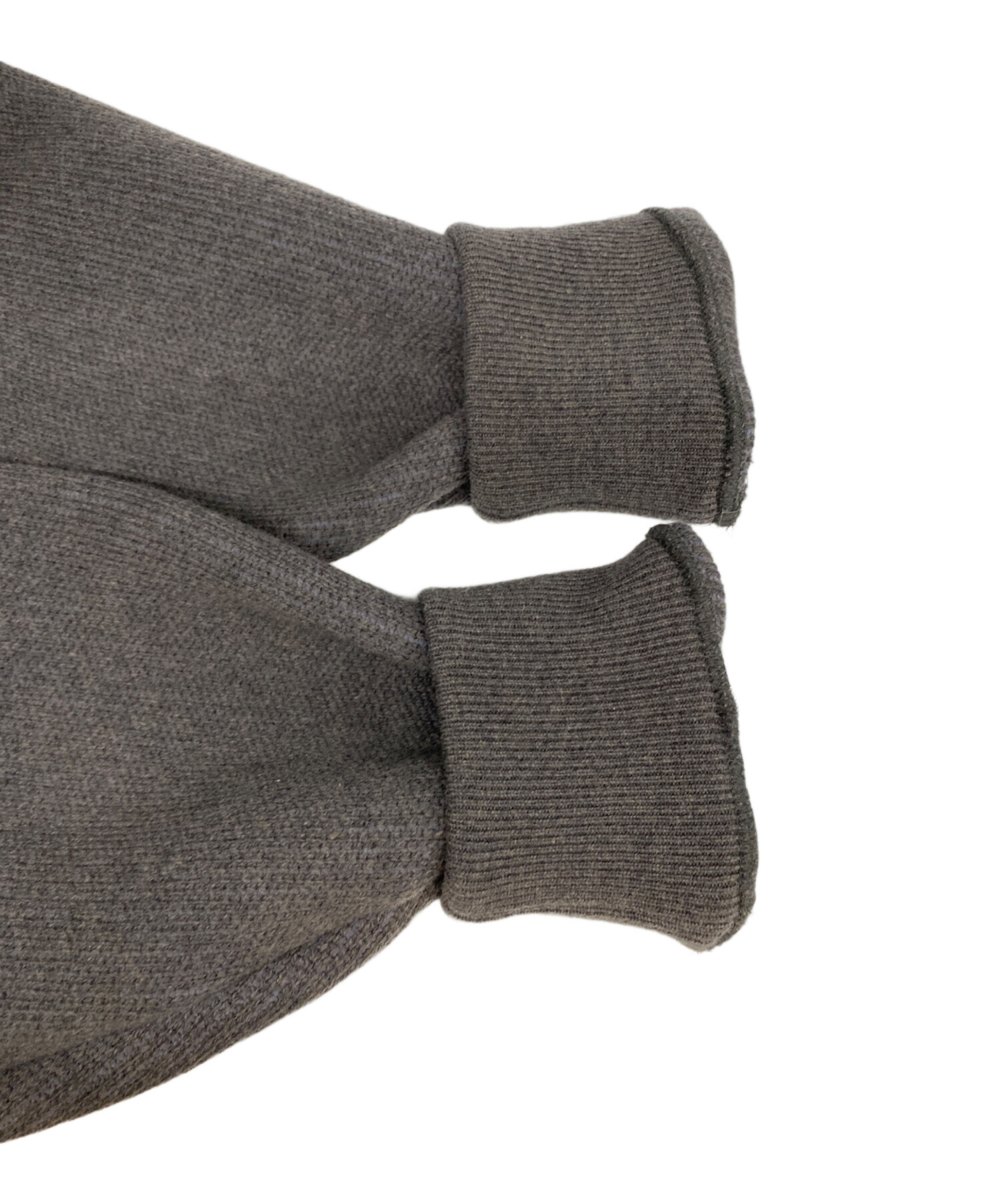 中古・古着通販】MAYKAM (メイカム) WOOL SWEAT ZIP HOODIE グレー 