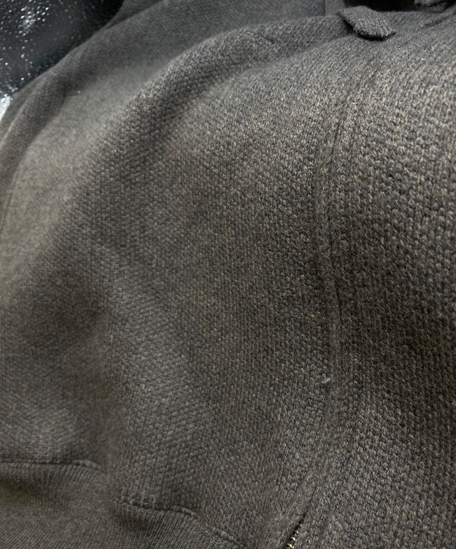 中古・古着通販】MAYKAM (メイカム) WOOL SWEAT ZIP HOODIE グレー 