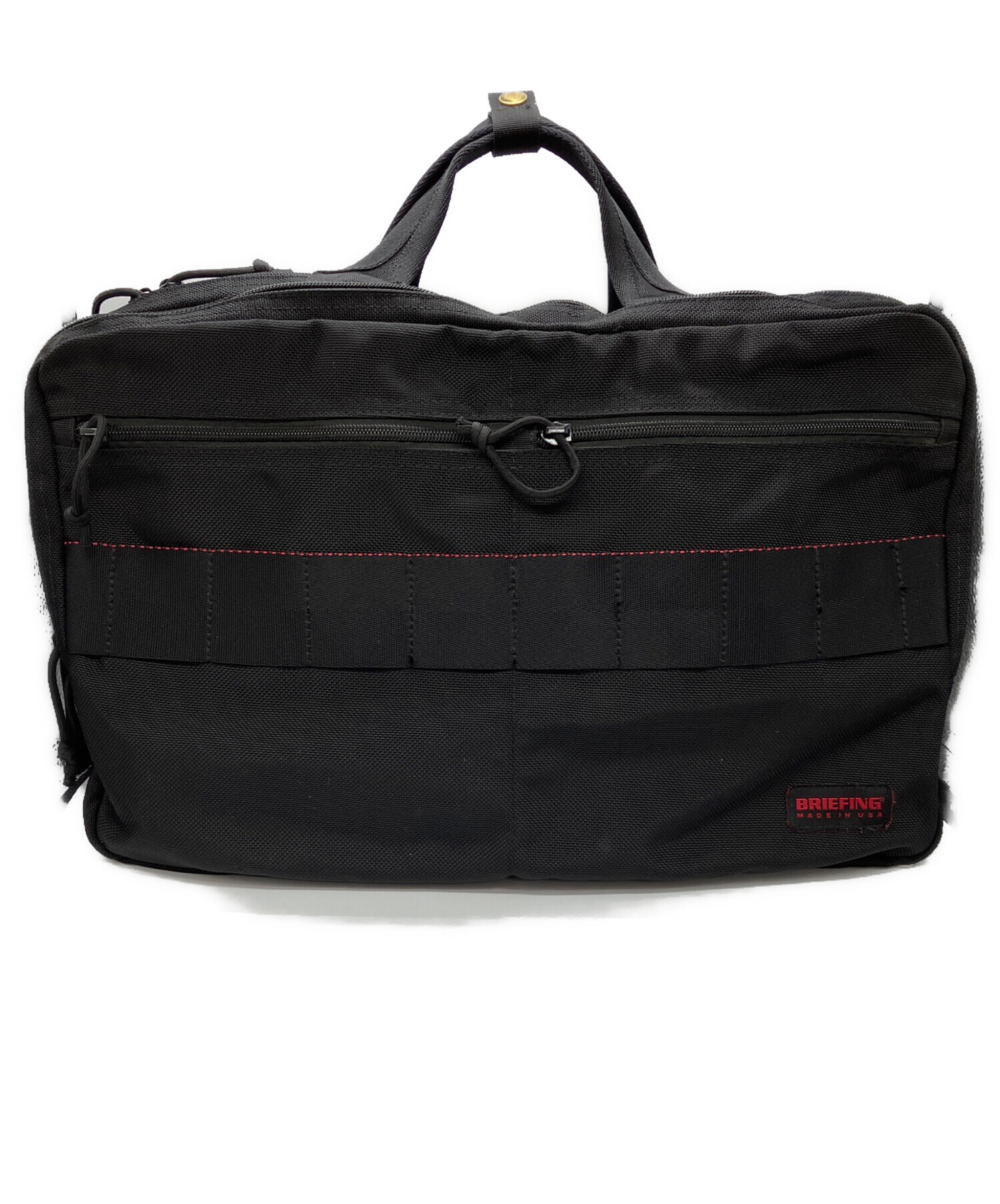 美品　BRIEFING 2WAY バッグ 中古・古着通販】BRIEFING (ブリーフィング) 2WAYバッグ ブラック