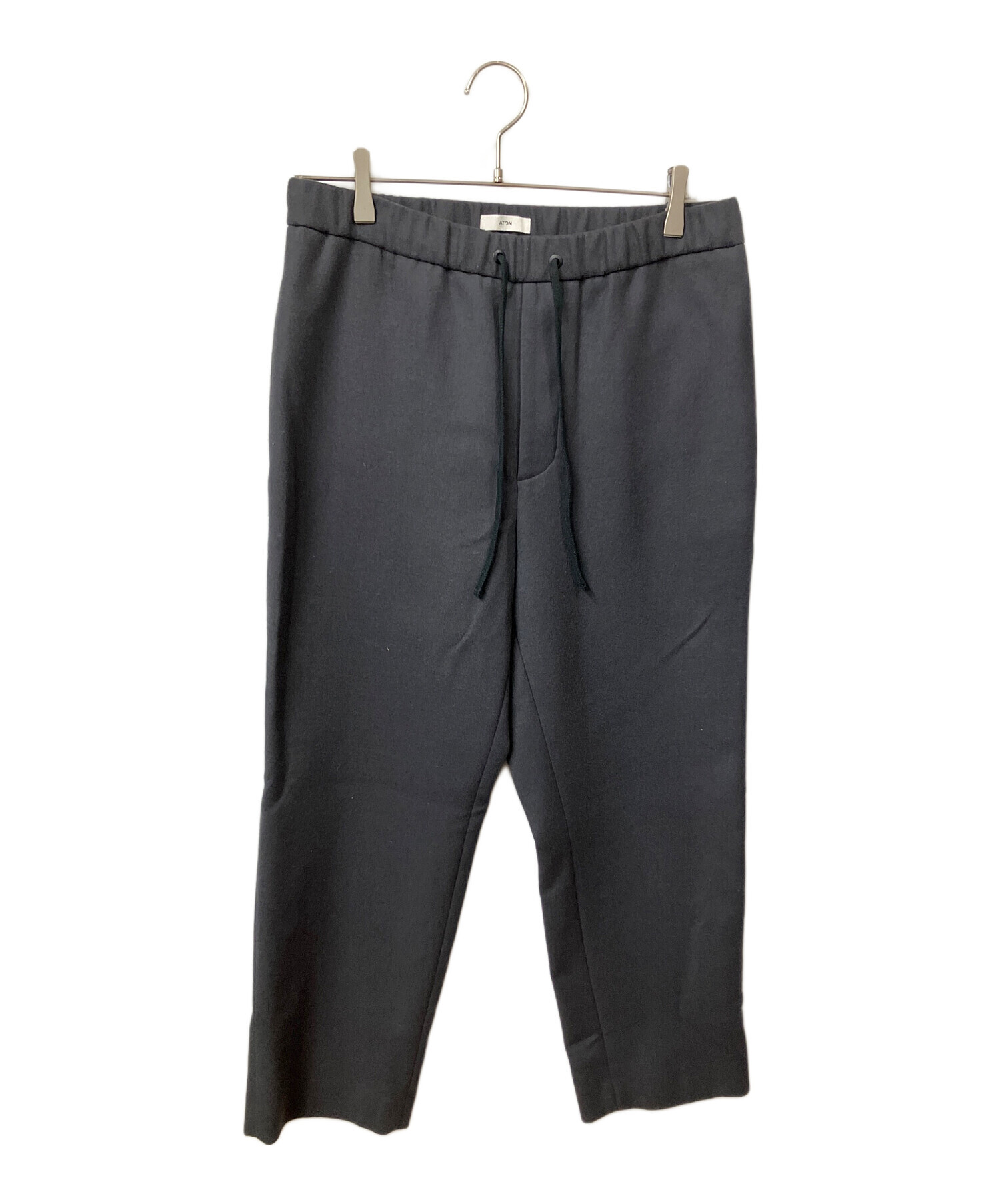 中古・古着通販】ATON (エイトン) SUPER 160S DOUBLE SAXONY WIDE EASY