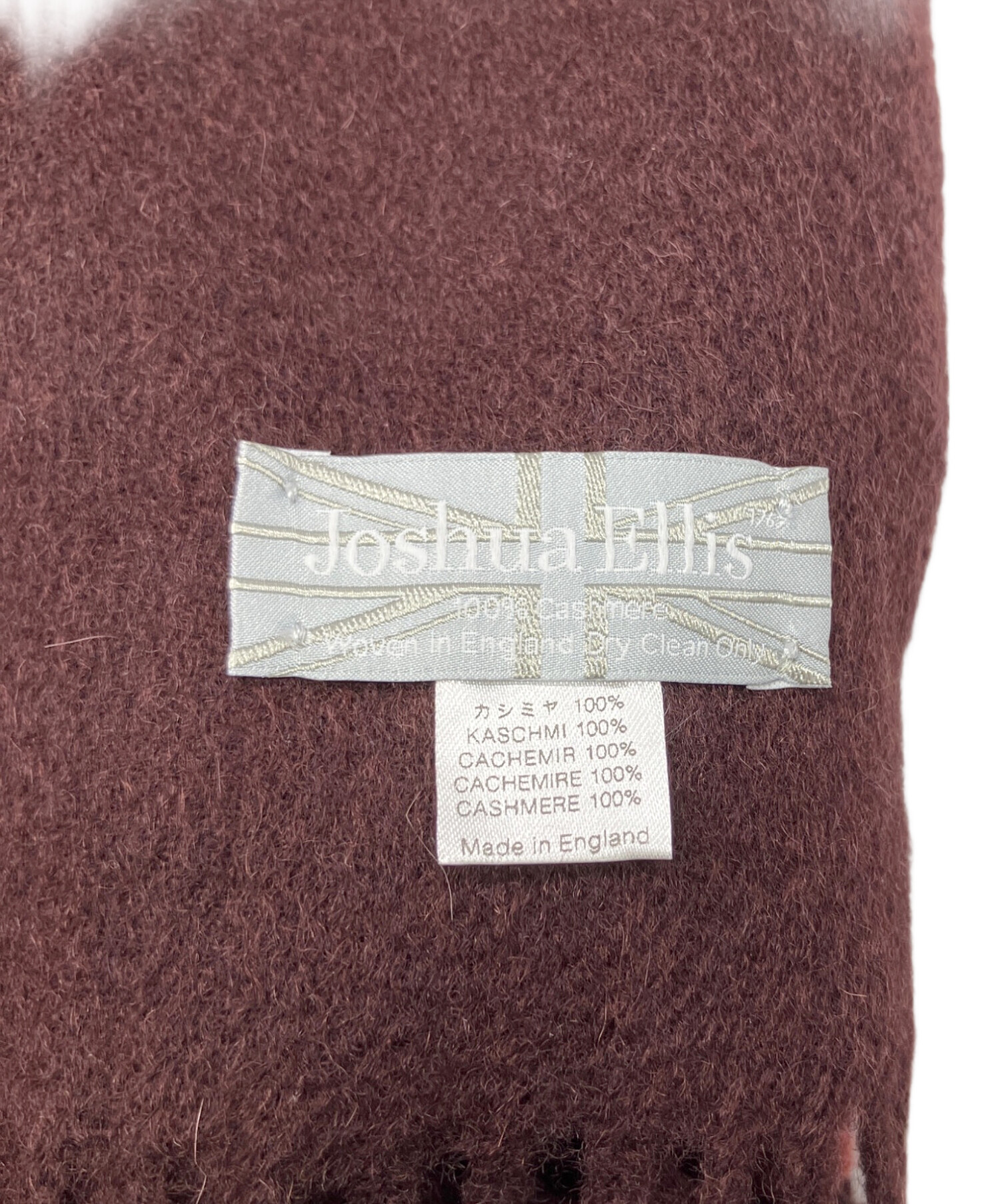 中古・古着通販】Joshua Ellis (ジョシュア エリス) チェックカシミヤ