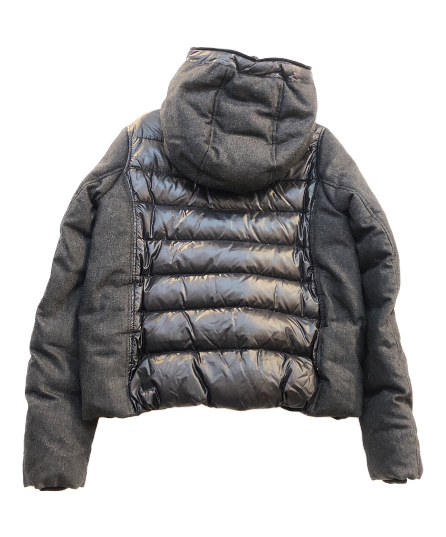 DUVETICA カシミヤ混 ダウンコート ジャケット サイズ42 グレー