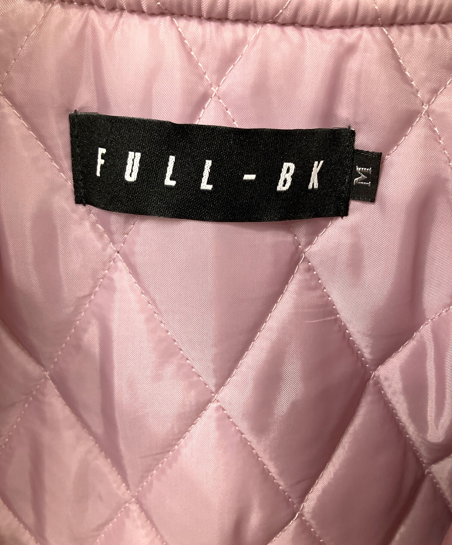 中古・古着通販】FULL-BK (フルビーケー) ボンバージャケット ピンク 