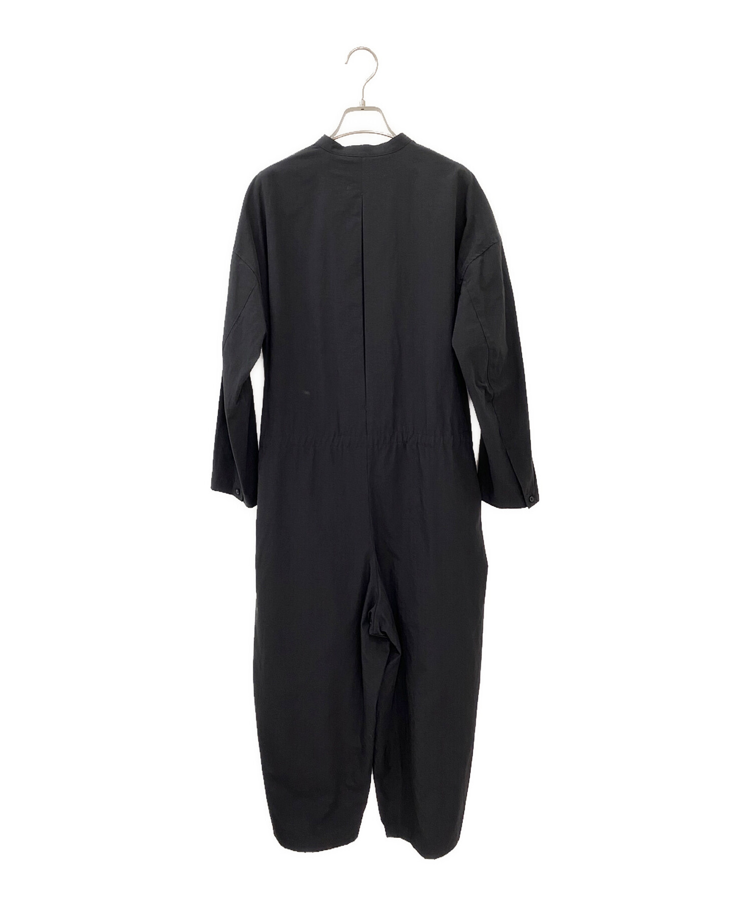LOHEN （ローヘン）BAND COLOR JUMPSUIT 中古・古着通販】LOHEN (ローヘン) BAND COLOR JUMPSUIT ブラック