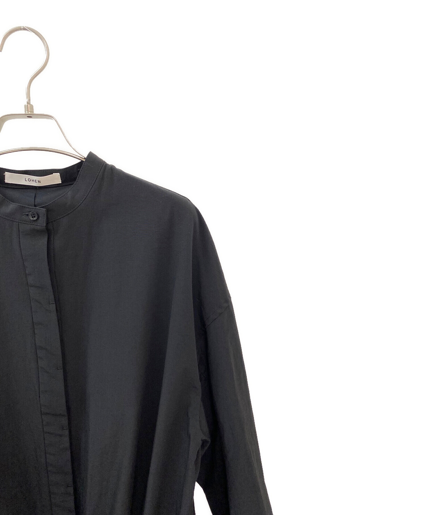 LOHEN （ローヘン）BAND COLOR JUMPSUIT 中古・古着通販】LOHEN (ローヘン) BAND COLOR JUMPSUIT ブラック