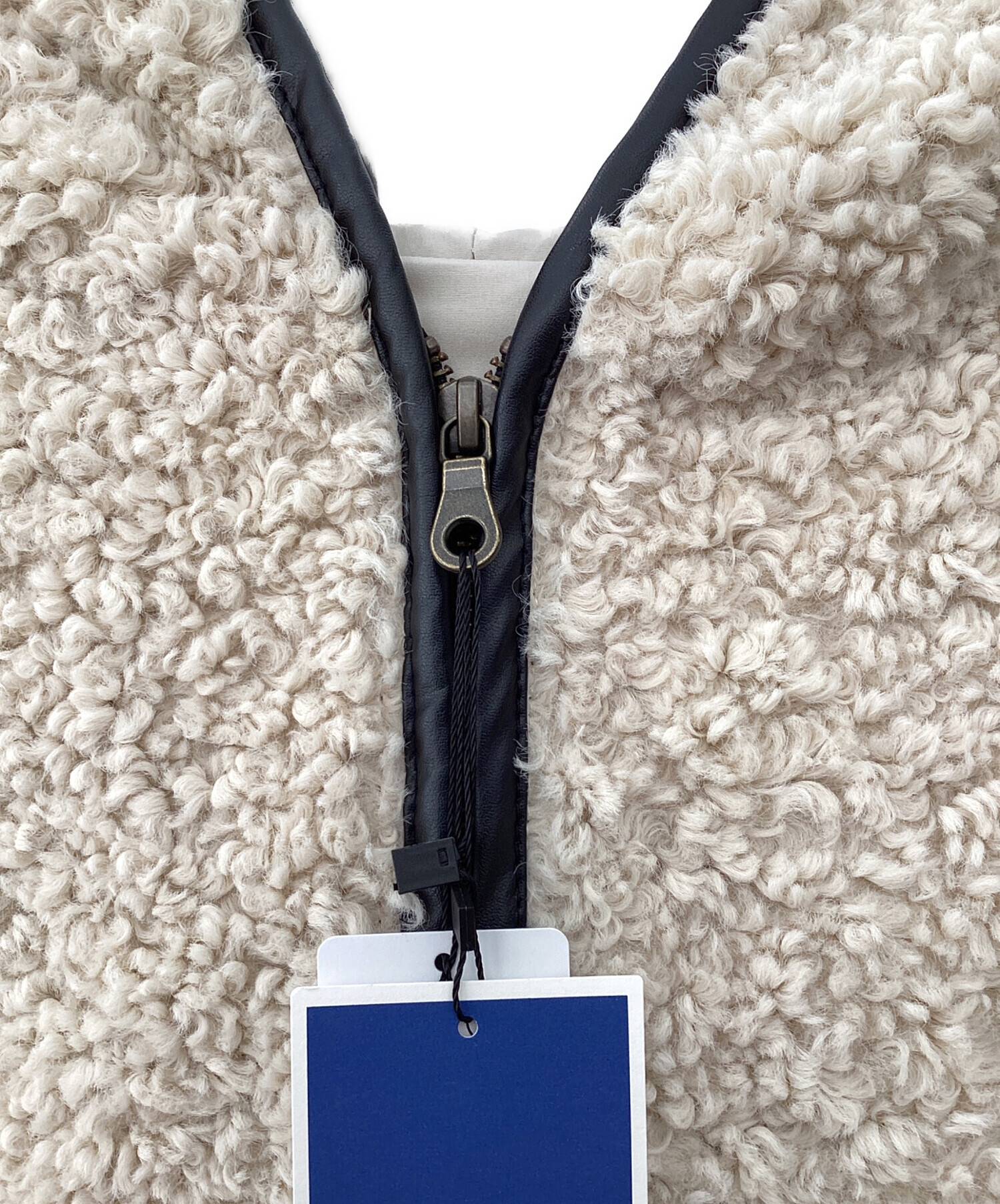 中古・古着通販】THREE DOTS (スリードッツ) プードルボア フーディー