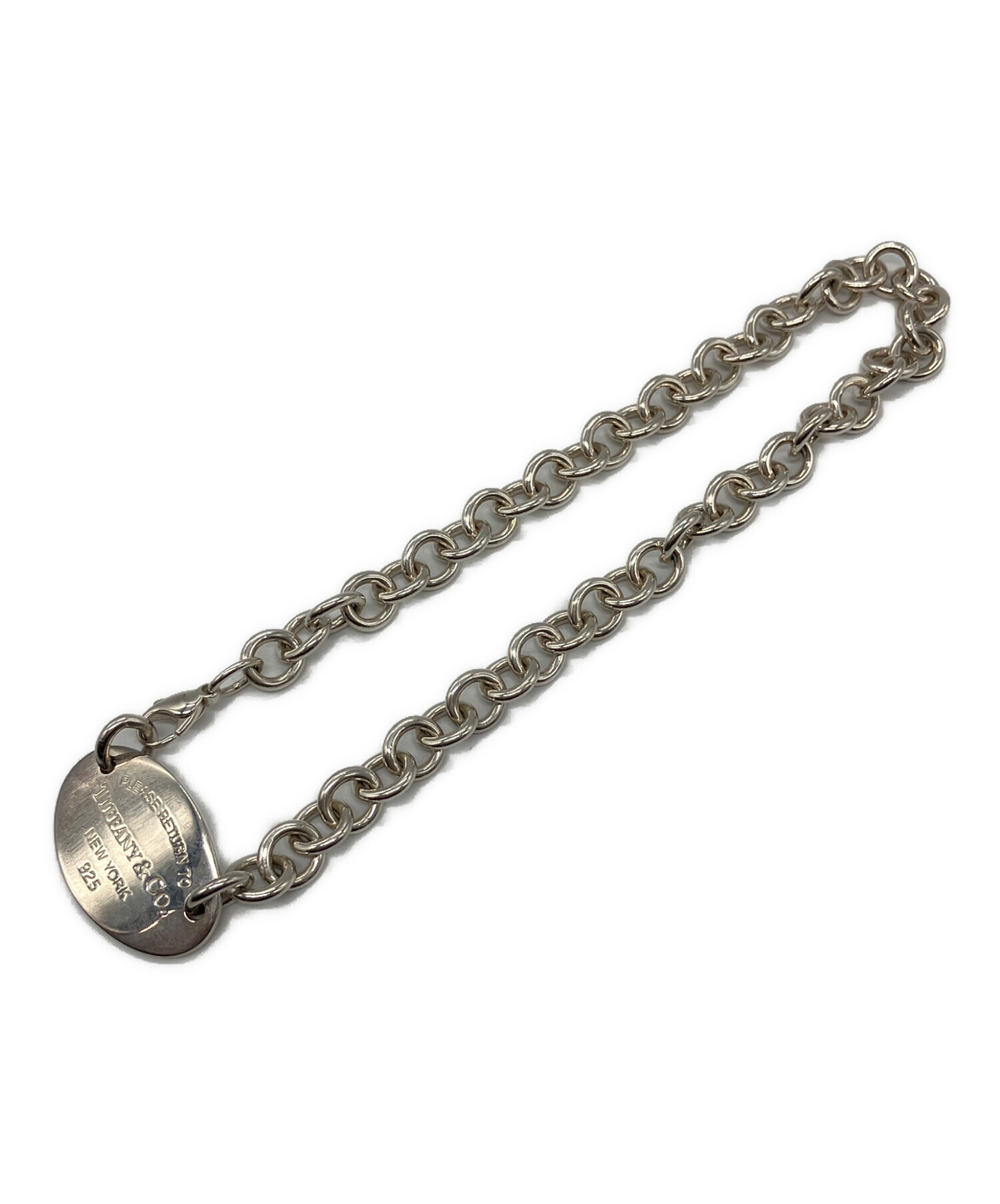 Tiffany & Co. ティファニー オーバル チョーカー ネックレス 中古・古着通販】TIFFANY & Co. (ティファニー) リターン トゥ
