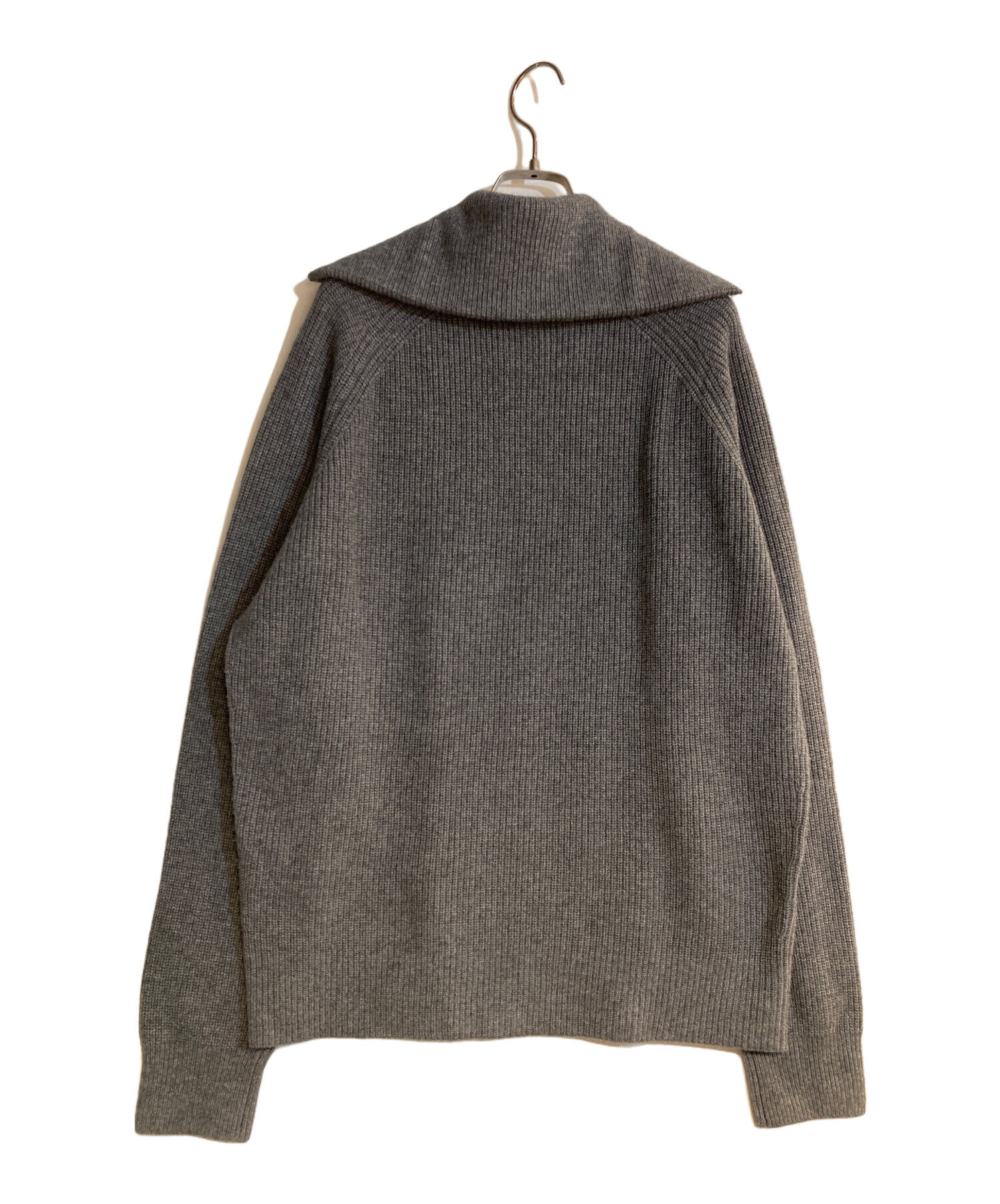 中古・古着通販】maison kitsune (メゾンキツネ) ハーフジップニット