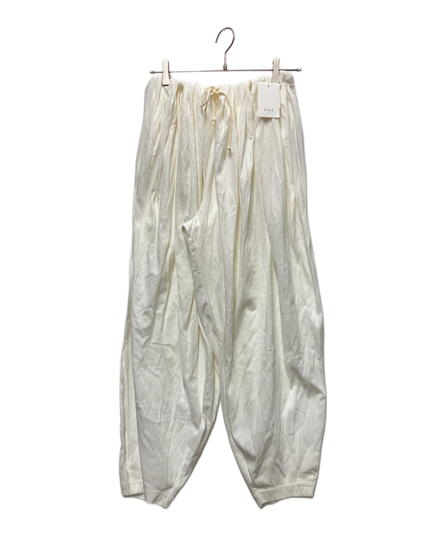 ETRE TOKYO エトレトウキョウ ウエストギャザーバルーンカットパンツ 中古・古着通販】ETRE TOKYO (エトレトウキョウ) ウエストギャザー