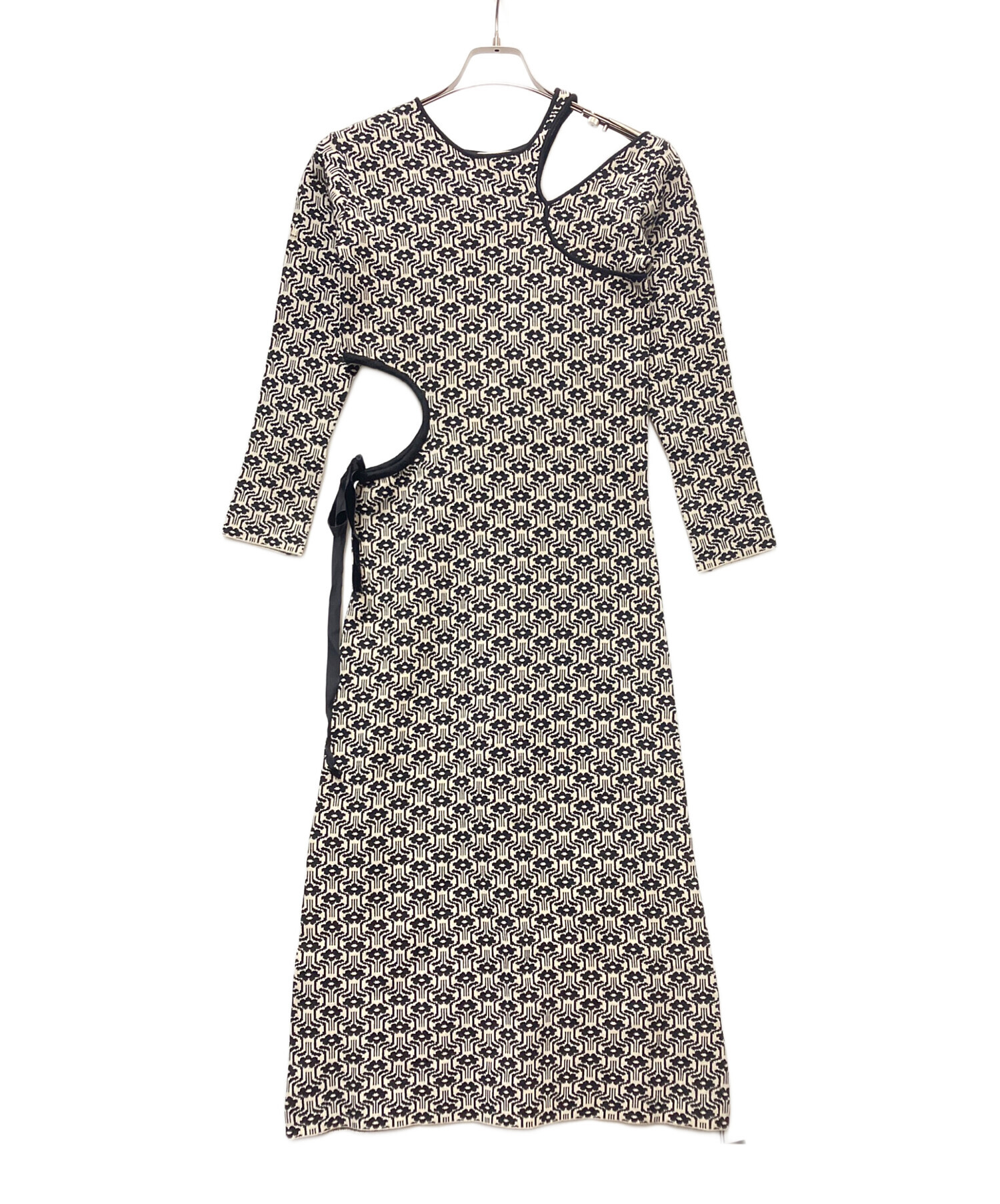 中古・古着通販】AMBERGLEAM (アンバーグリーム) ジャガードニット