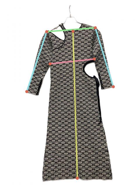 中古・古着通販】AMBERGLEAM (アンバーグリーム) ジャガードニット