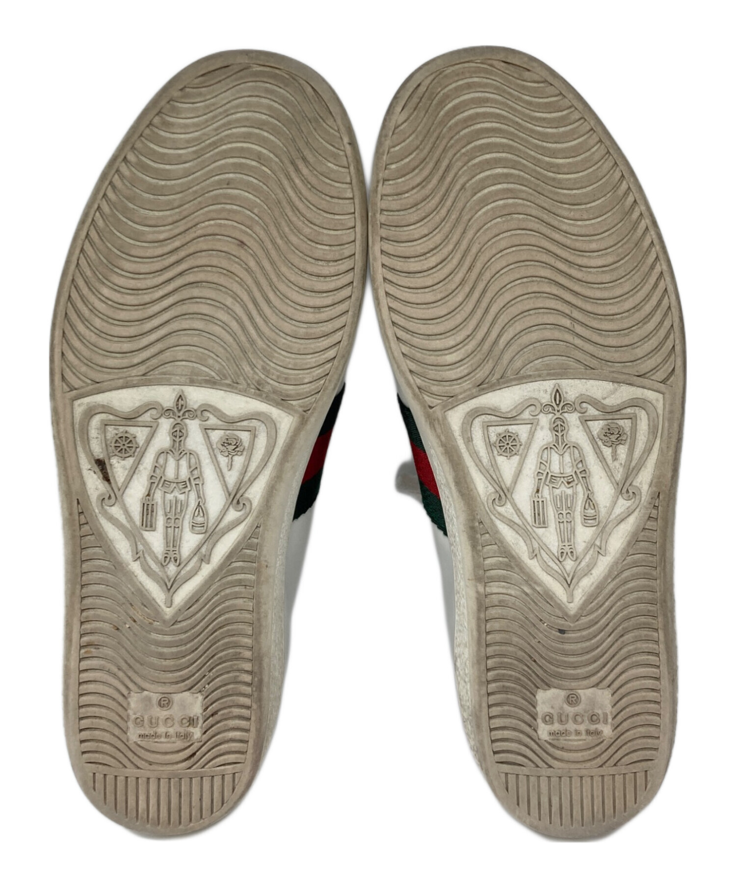 中古・古着通販】GUCCI (グッチ) Ace ローカットスニーカー ホワイト