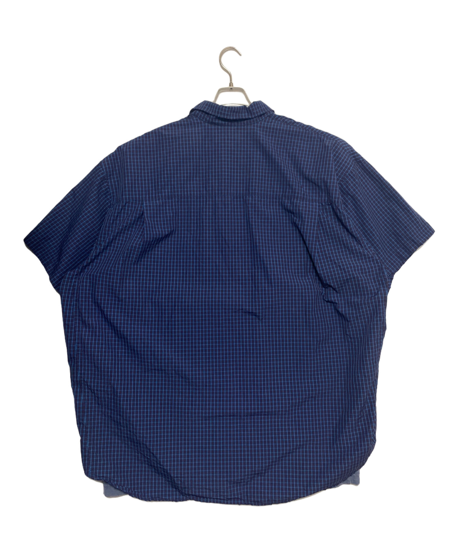 BALENCIAGA バレンシアガ カジュアルシャツ S 青 【古着】【中古】【送料無料】 BALENCIAGA（バレンシアガ） | シャツの古着・中古通販 | 【公式
