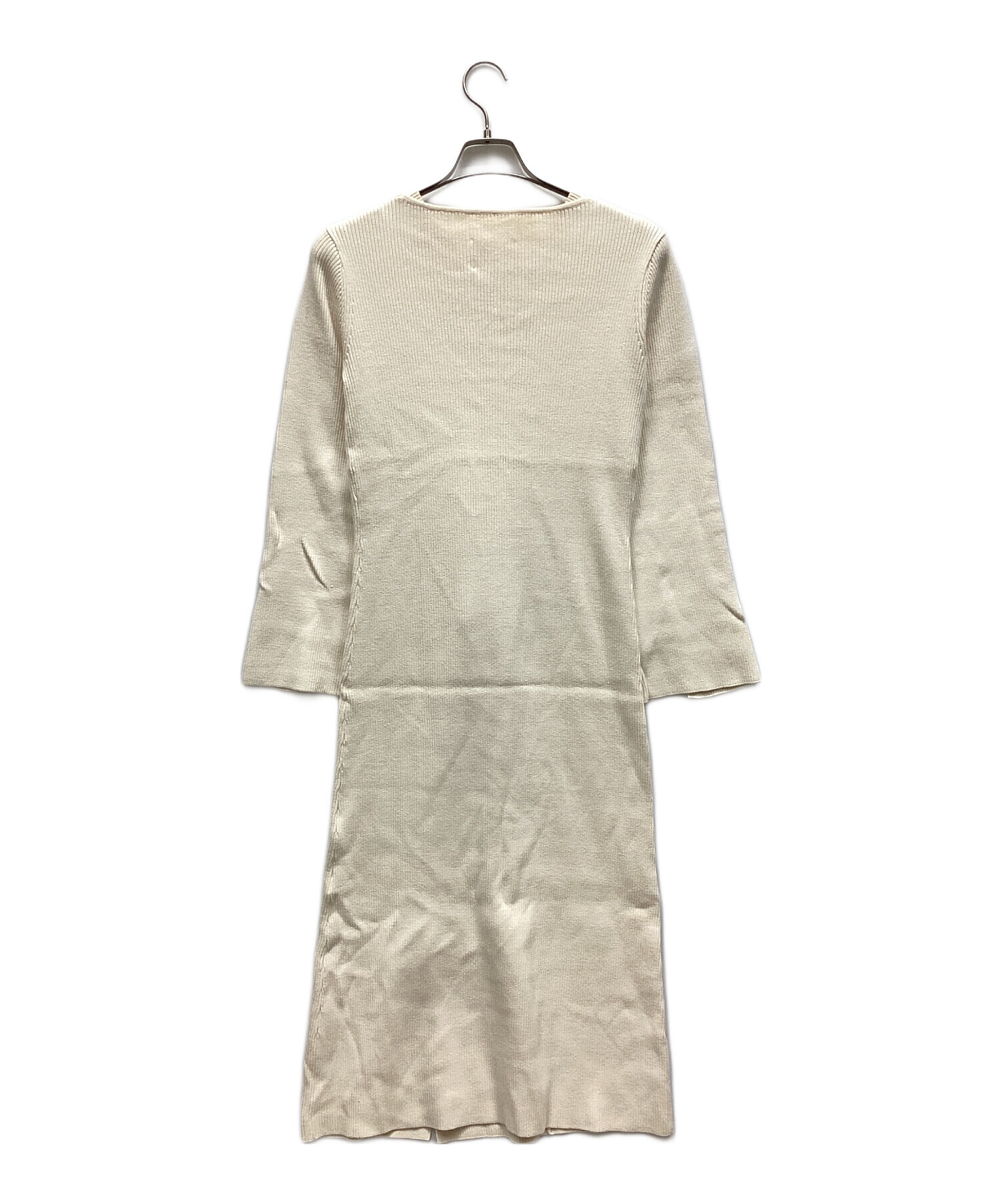 中古・古着通販】Ameri (アメリ) AMERICAN SLEEVE LAYERED KNIT DRESS