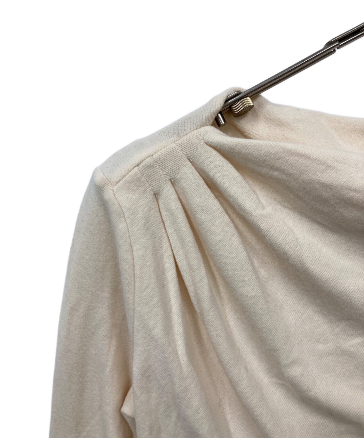 中古・古着通販】polaura (ポロ―ラ) アシンメトリードレープロング