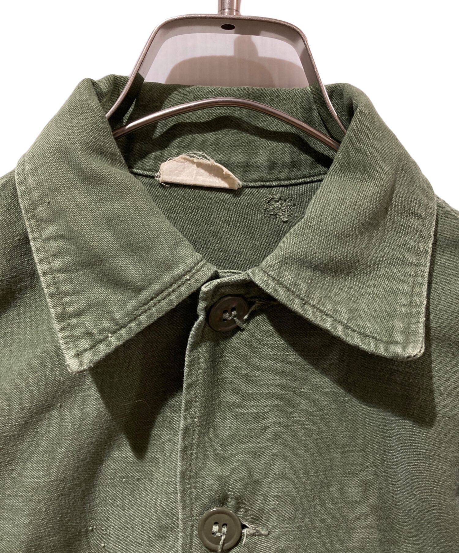 中古・古着通販】ー (ー) 60S US ARMY ミリタリージャケット グリーン