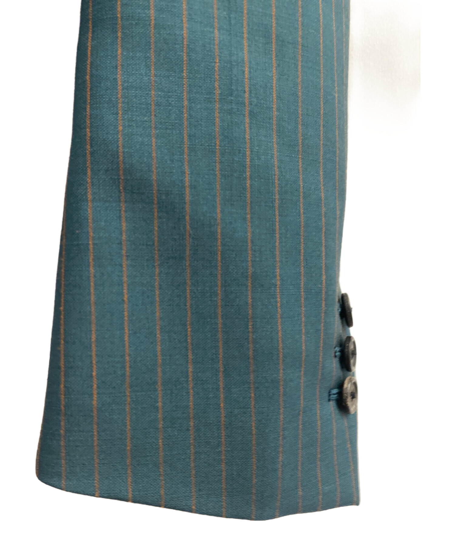 中古・古着通販】PRADA (プラダ) ダブルジャケット グリーン サイズ:46