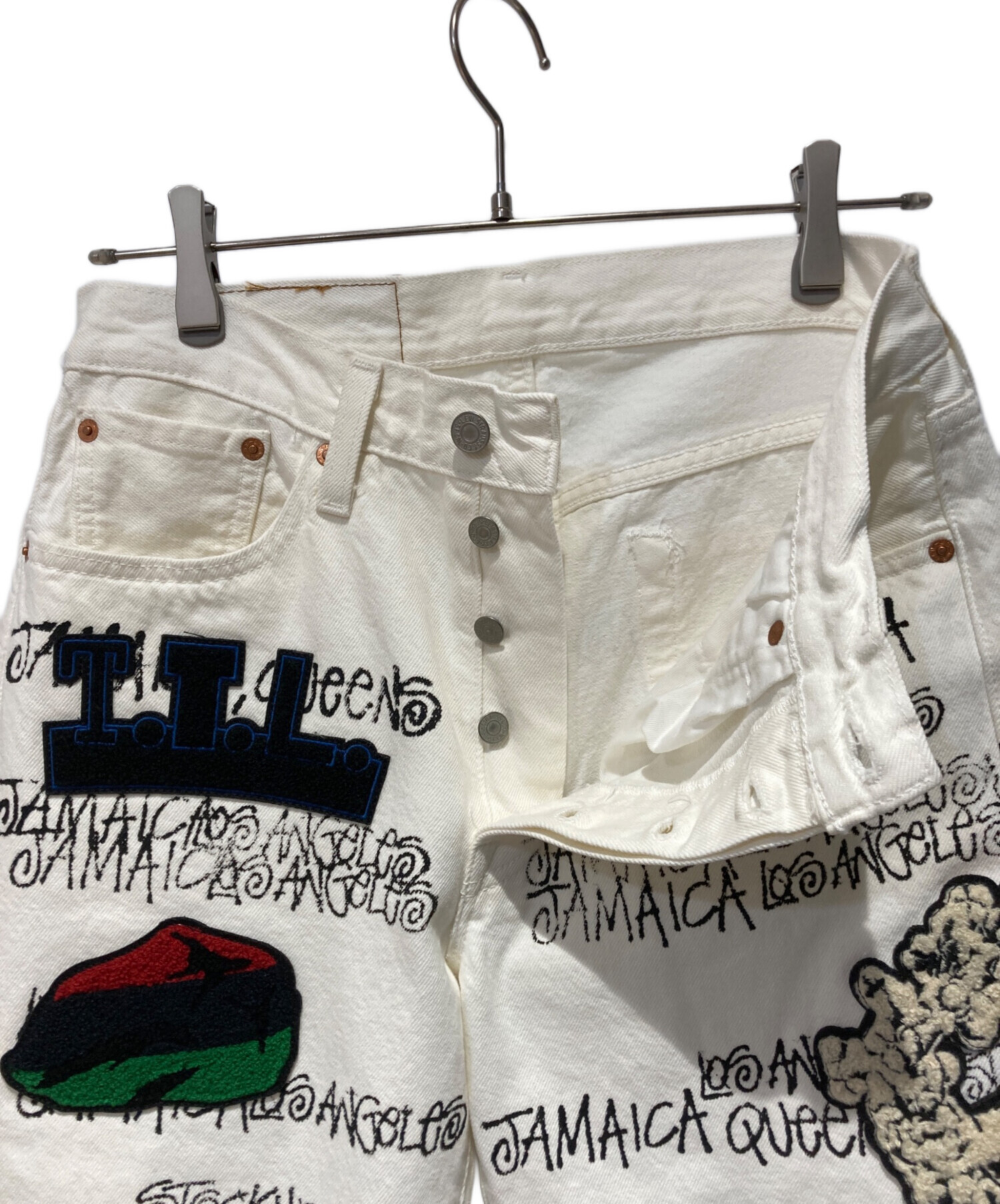 【希少・即完売モデル】STUSSY×LEVI'S×DENIM TEARS　デニム Denim Tears x Levi's Cotton Wreath Jean Light Wash Men's - SS21 - US
