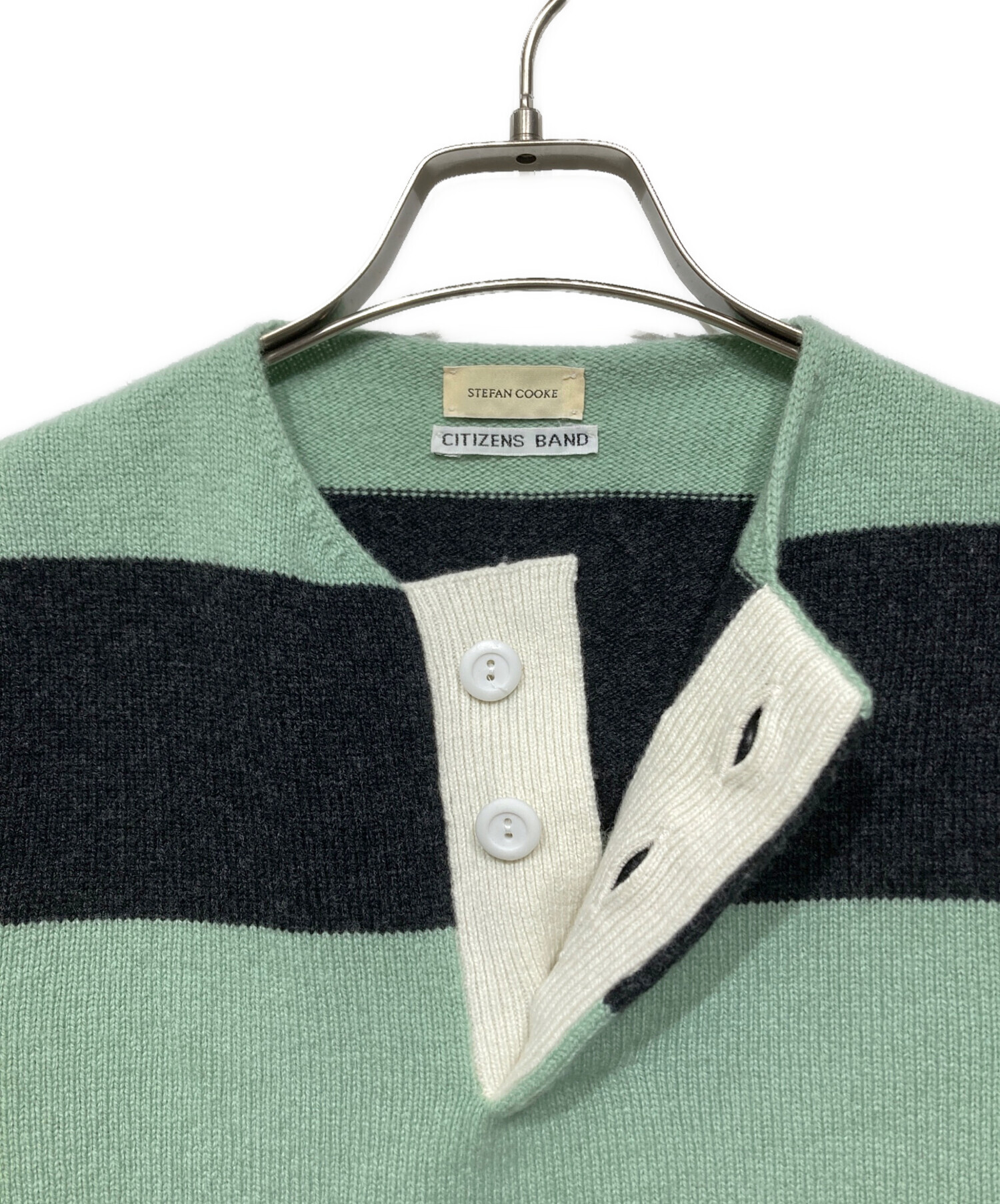 中古・古着通販】STEFAN COOKE (ステファンクック) Rugby Jumper