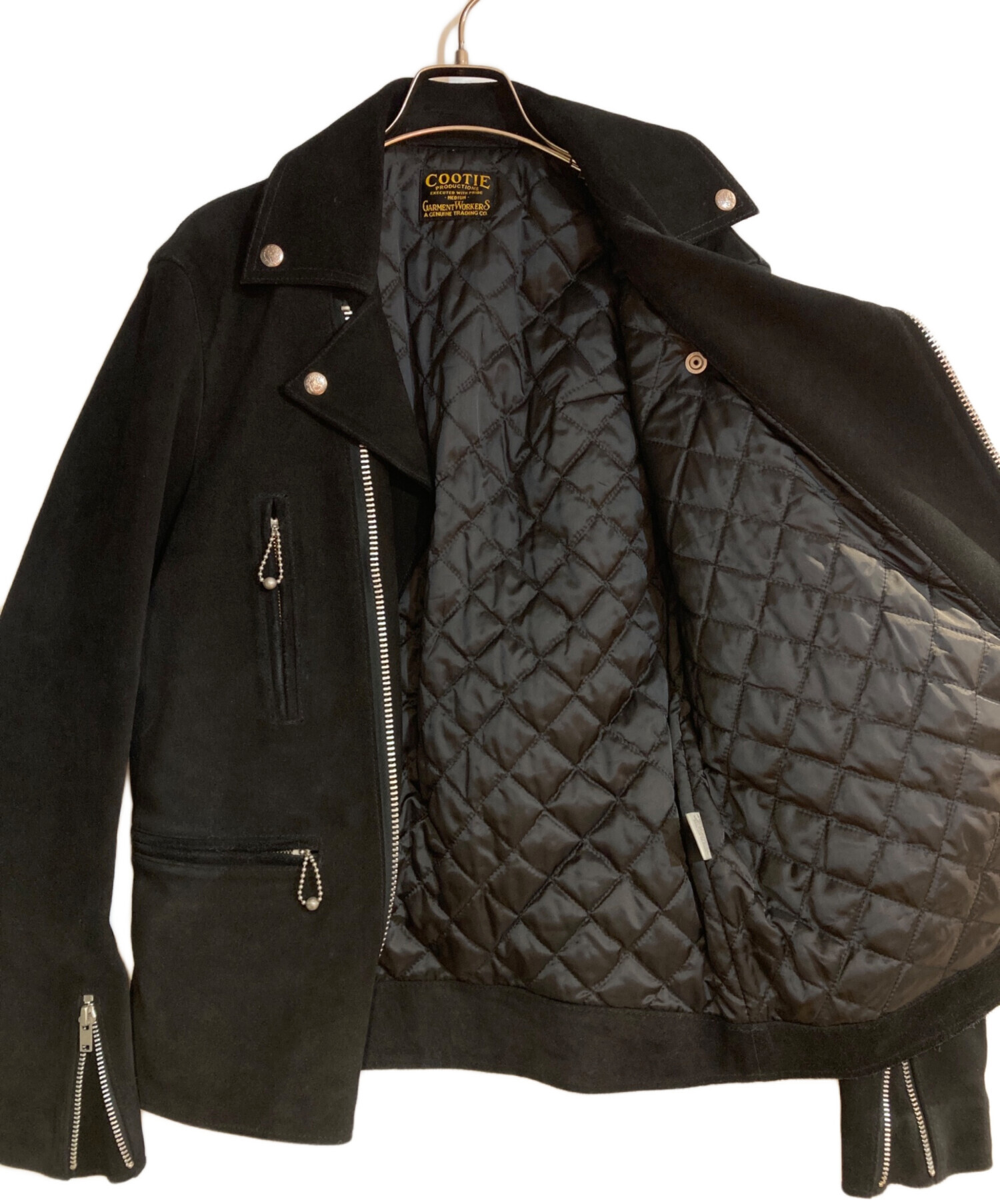 中古・古着通販】COOTIE (クーティー) スウェードライダースジャケット