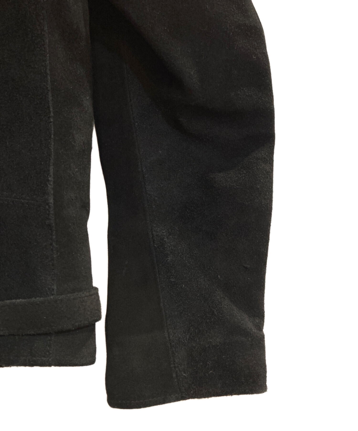 cootie スウェードライダースジャケット　Sサイズ　レザーライダース 中古・古着通販】COOTIE (クーティー) スウェードライダースジャケット