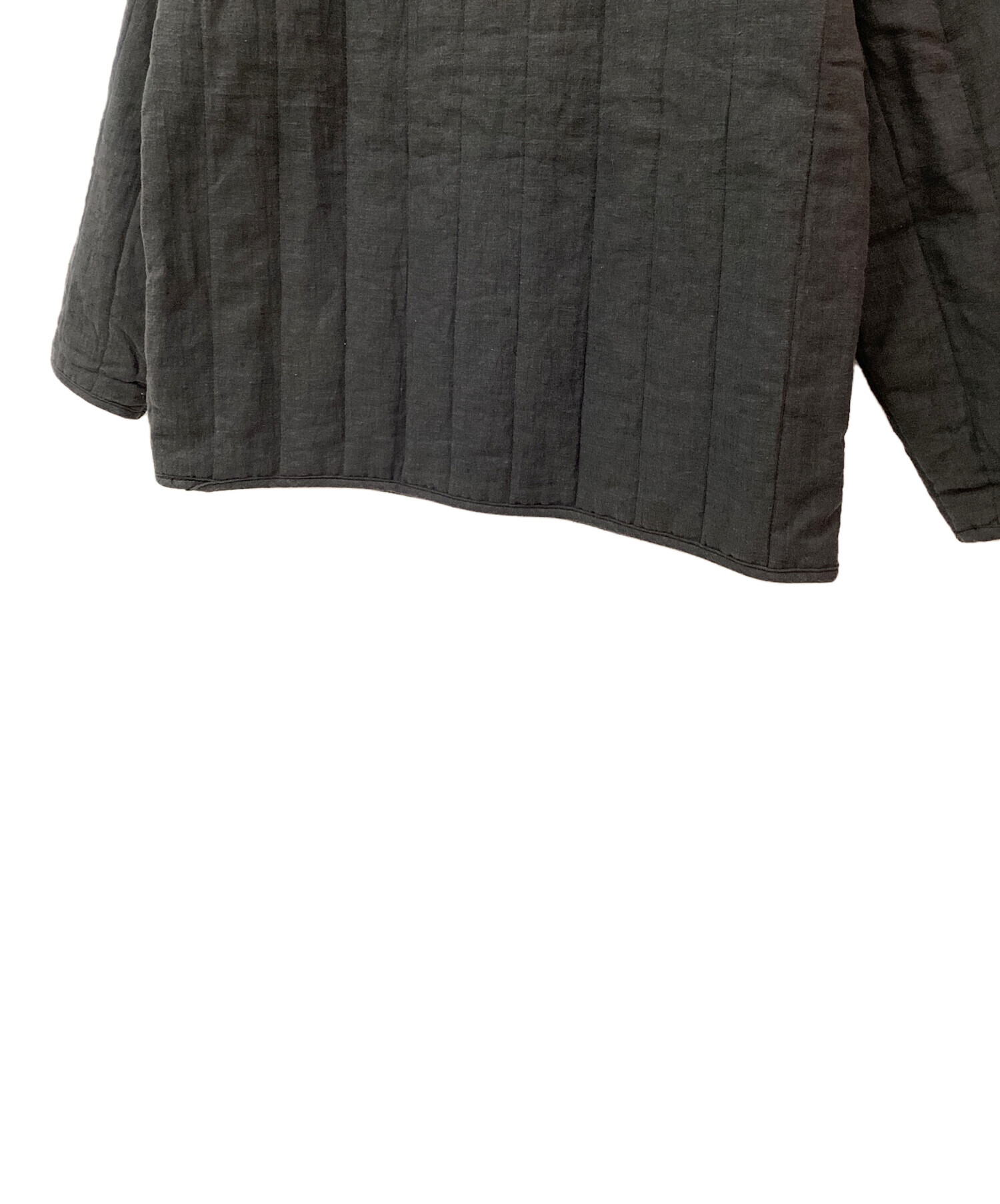 中川政七商店 麻のキルト ショートコート 生成 中川政七商店 麻の