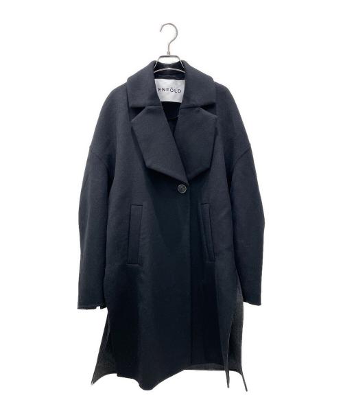 ★美品★ ENFOLD サイドスリットリバーコート 38 中古・古着通販】ENFOLD (エンフォルド) ウールサイドスリットリバー