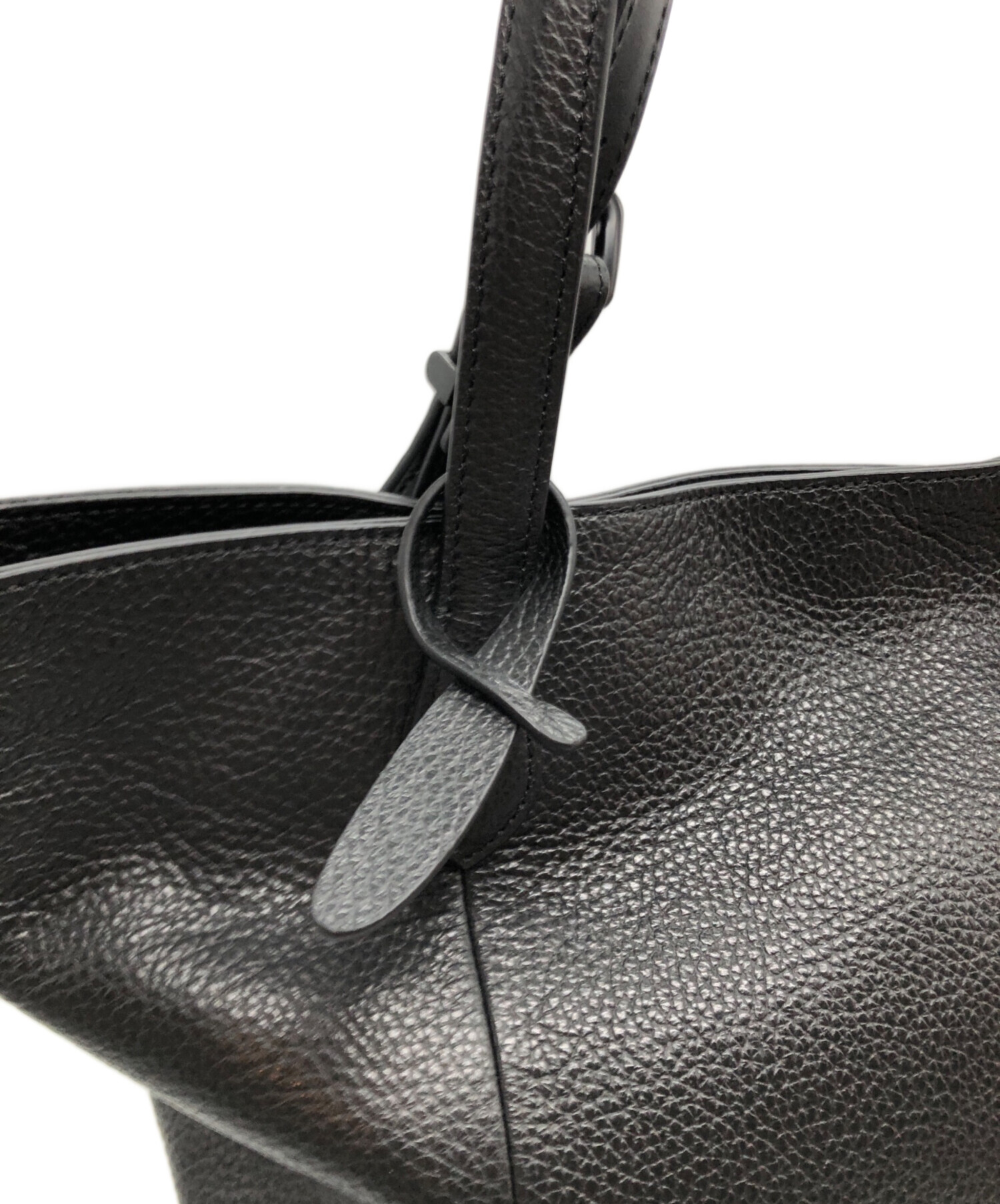 中古・古着通販】fetia (フェティア) シュリンクレザートートバッグ