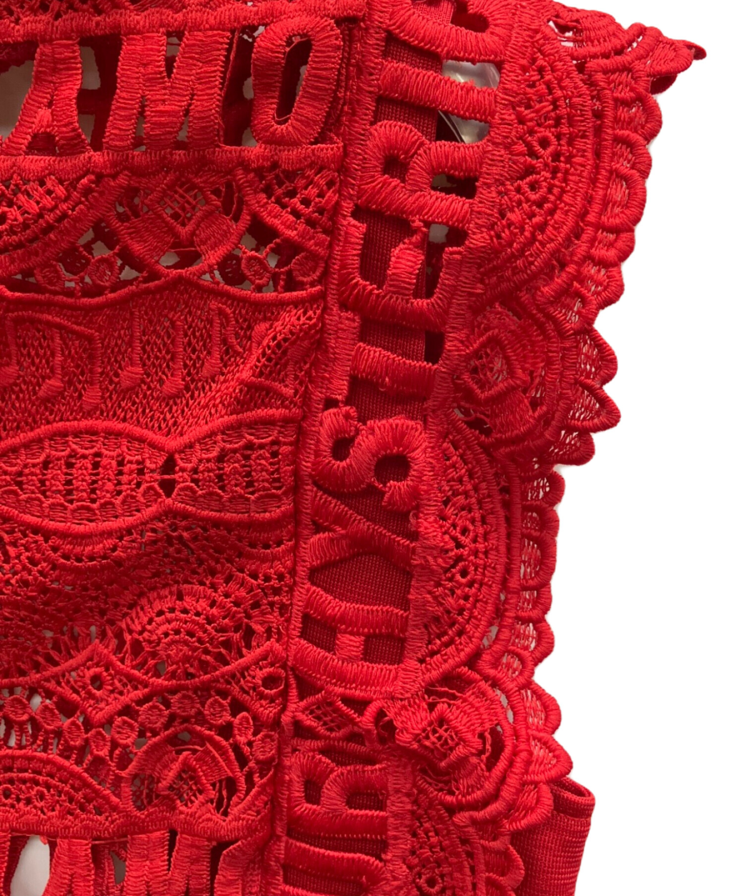 美品　ヒステリックグラマー　リブ　ニット　コットン　ノースリーブ　F レディース 中古・古着通販】Hysteric Glamour (ヒステリックグラマー) HYSTERIC