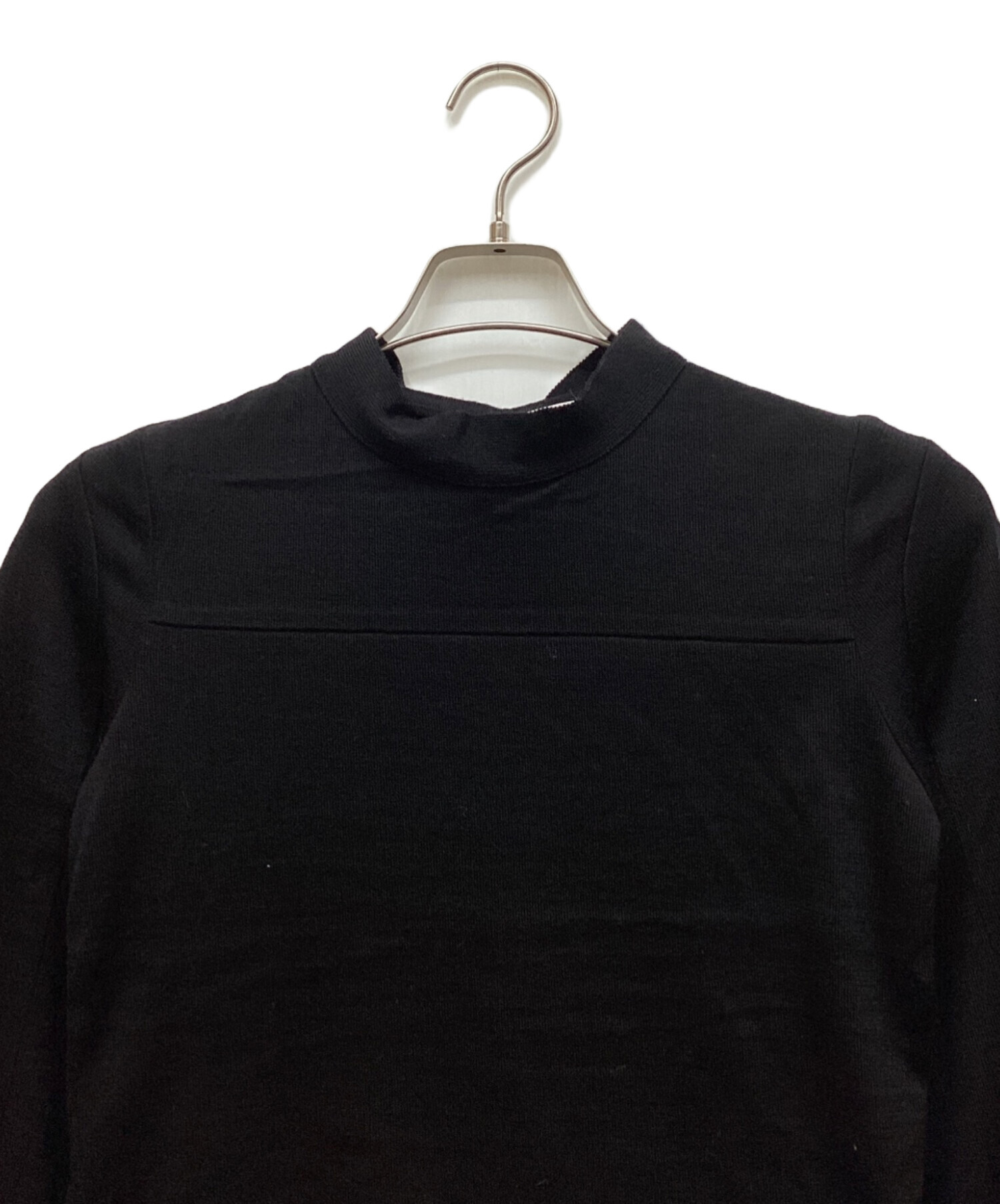 【Rene】ルネ　ニット　ブラック 38size 新品未使用　今期秋物 中古・古着通販】Rene (ルネ) バックリボンニット ブラック サイズ:34