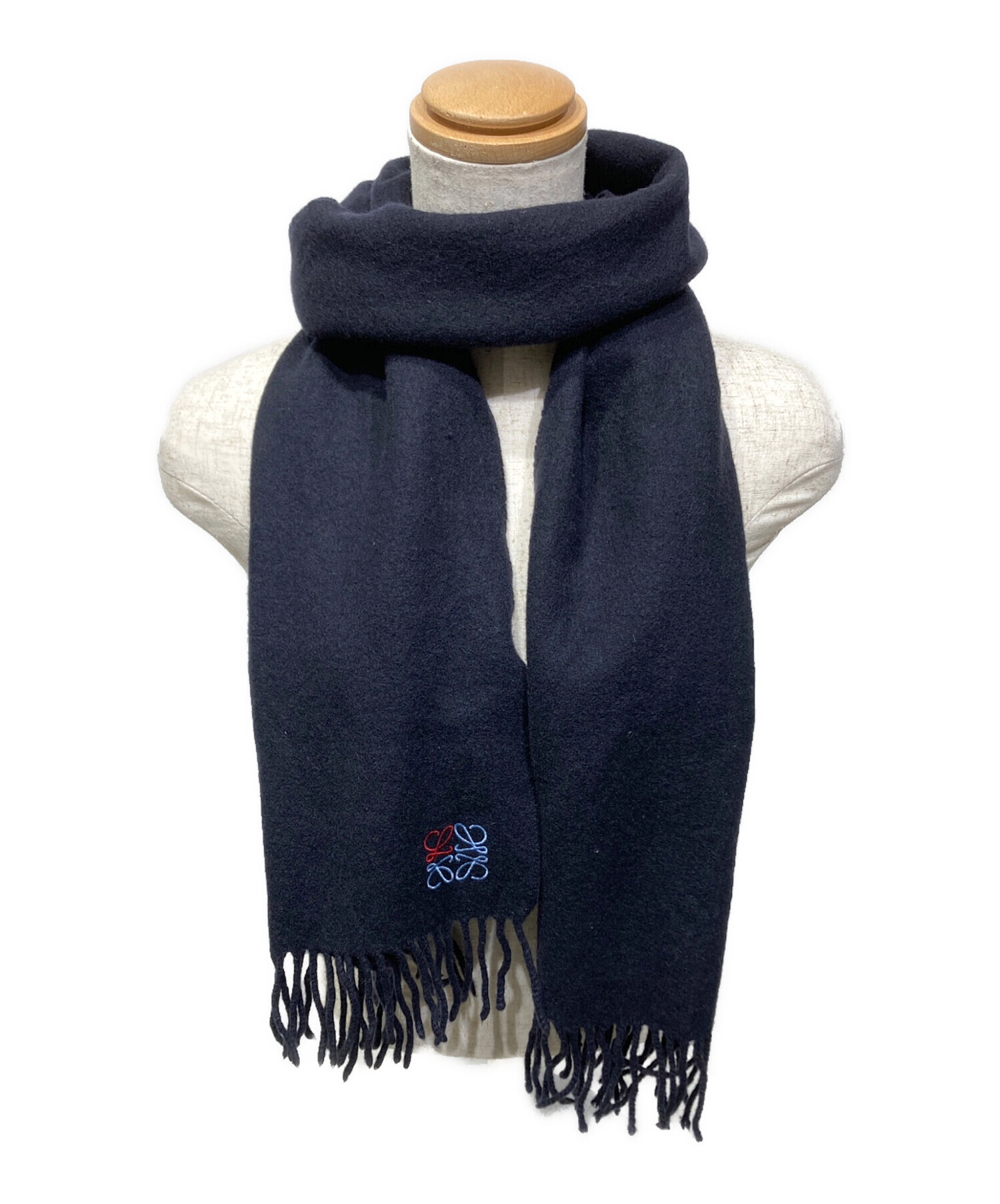 中古・古着通販】LOEWE (ロエベ) アナグラム カシミヤマフラー