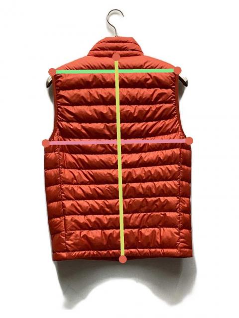 中古・古着通販】Patagonia (パタゴニア) ダウンベスト オレンジ