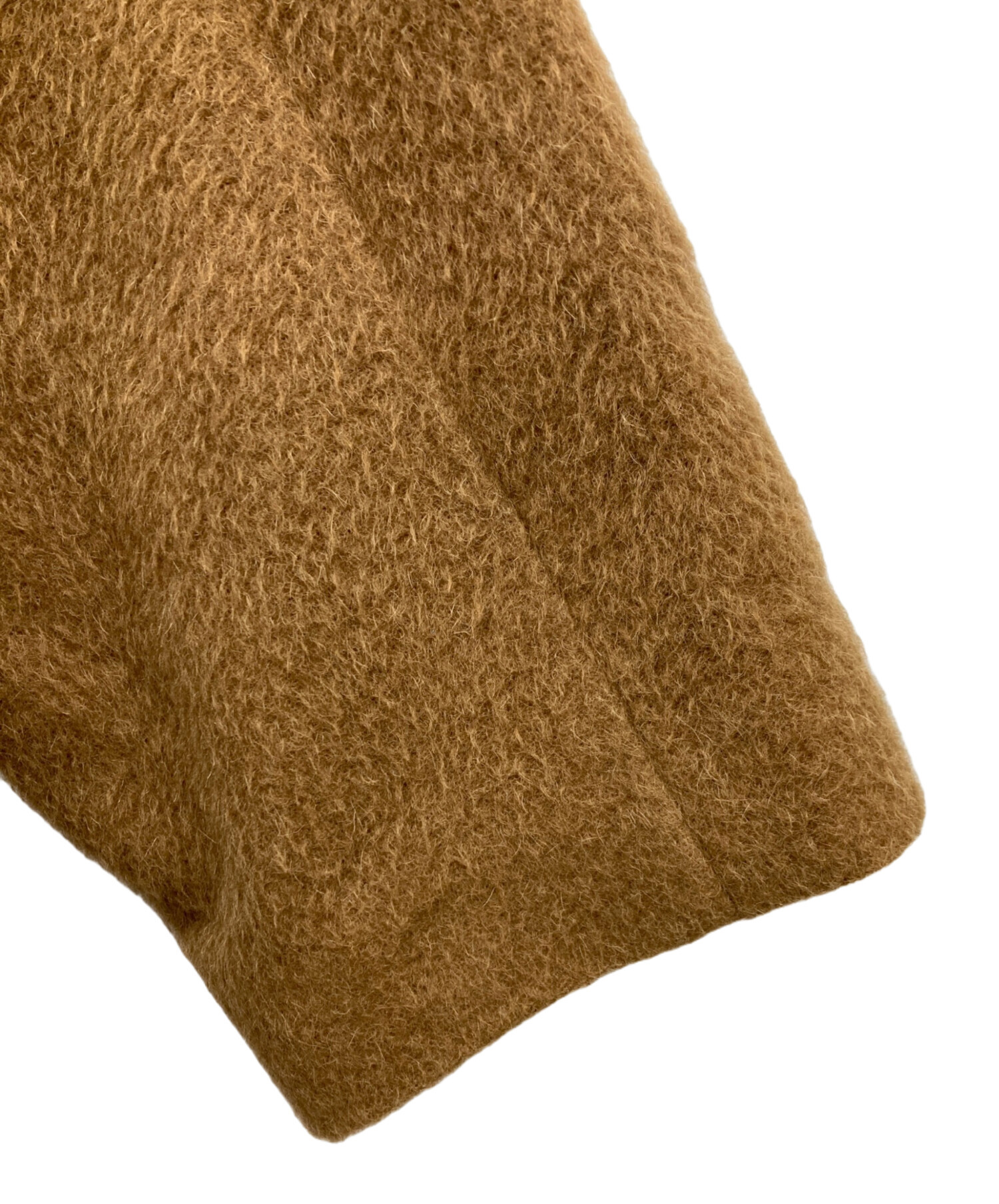 AURALEE オーラリー　ノーカラー　コート　ベビーアルパカ　サイズ0 AURALEE - AURALEE / オーラリー | BABY ALPACA NO COLLAR COAT ベビー