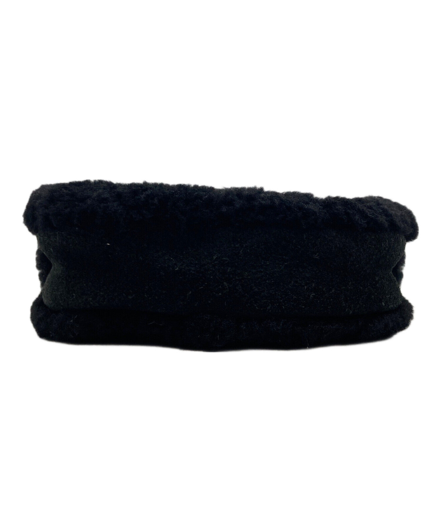 中古・古着通販】UGG (アグ) ムートンミニショルダーバッグ ブラック 