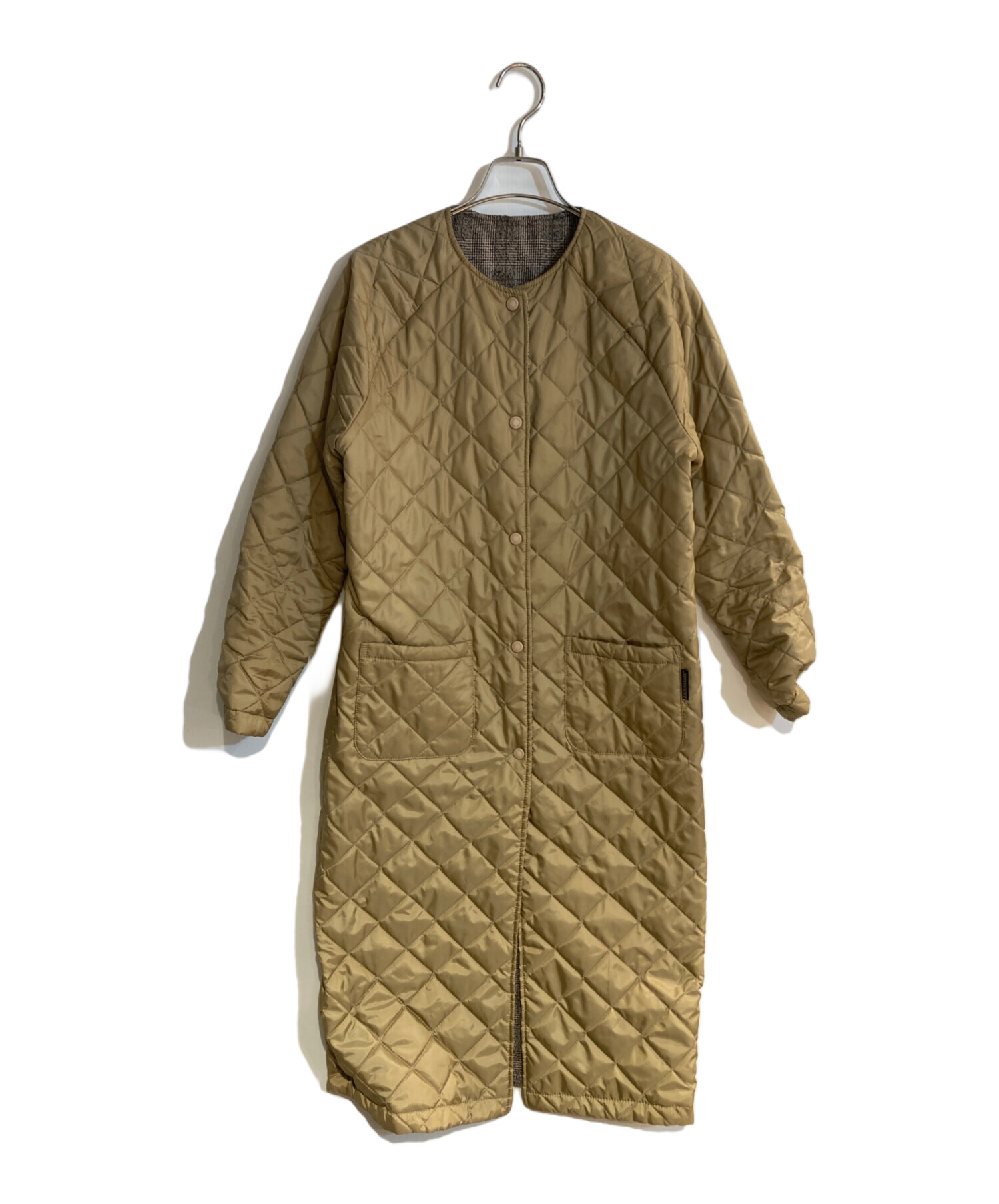 LAVENHAM BENTLEY ラベンハム リバーシブル コート 38 中古・古着通販】LAVENHAM (ラベンハム) リバーシブルキルティング