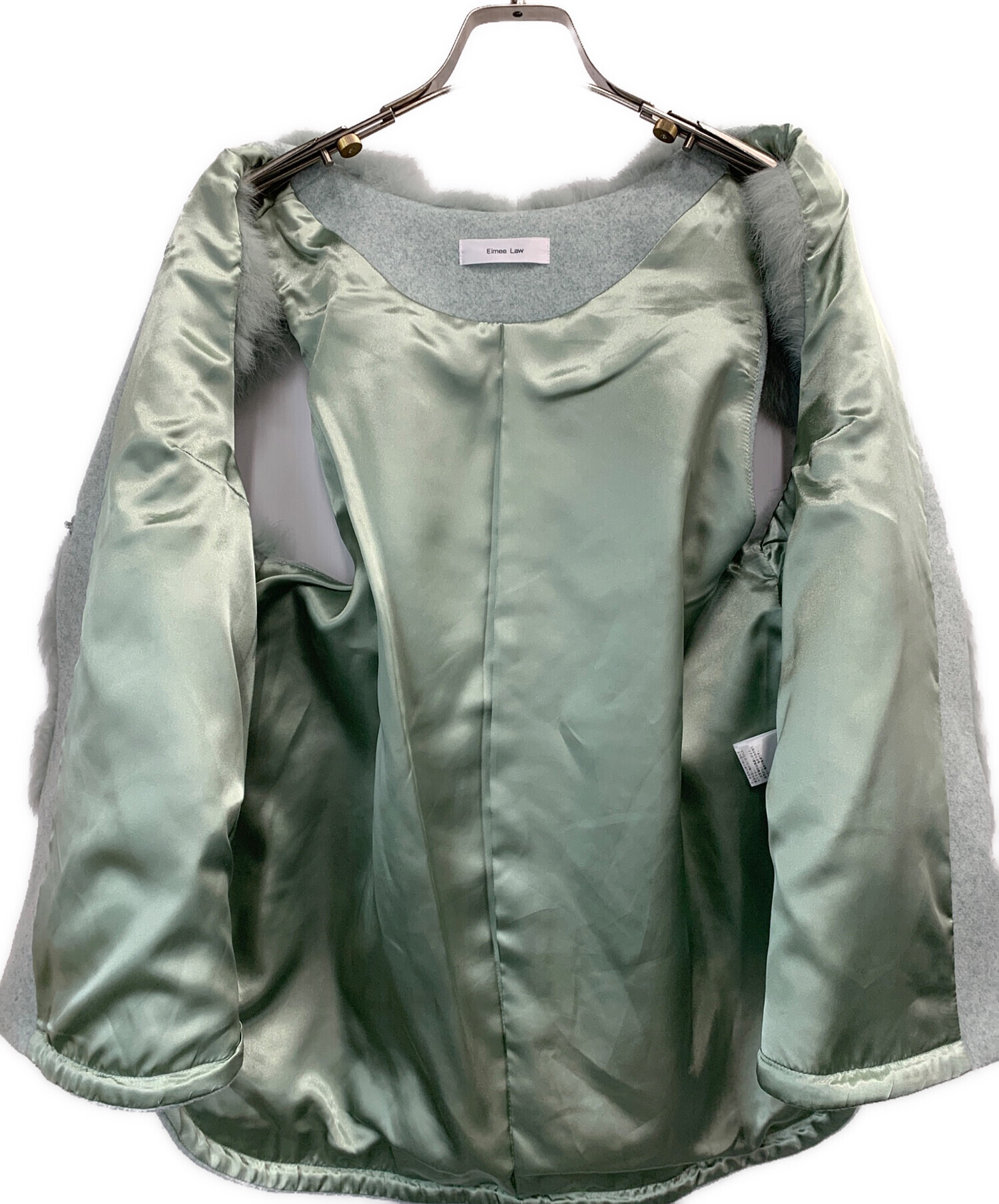 中古・古着通販】eimee law (エイミーロウ) ファー&メルトンジレ