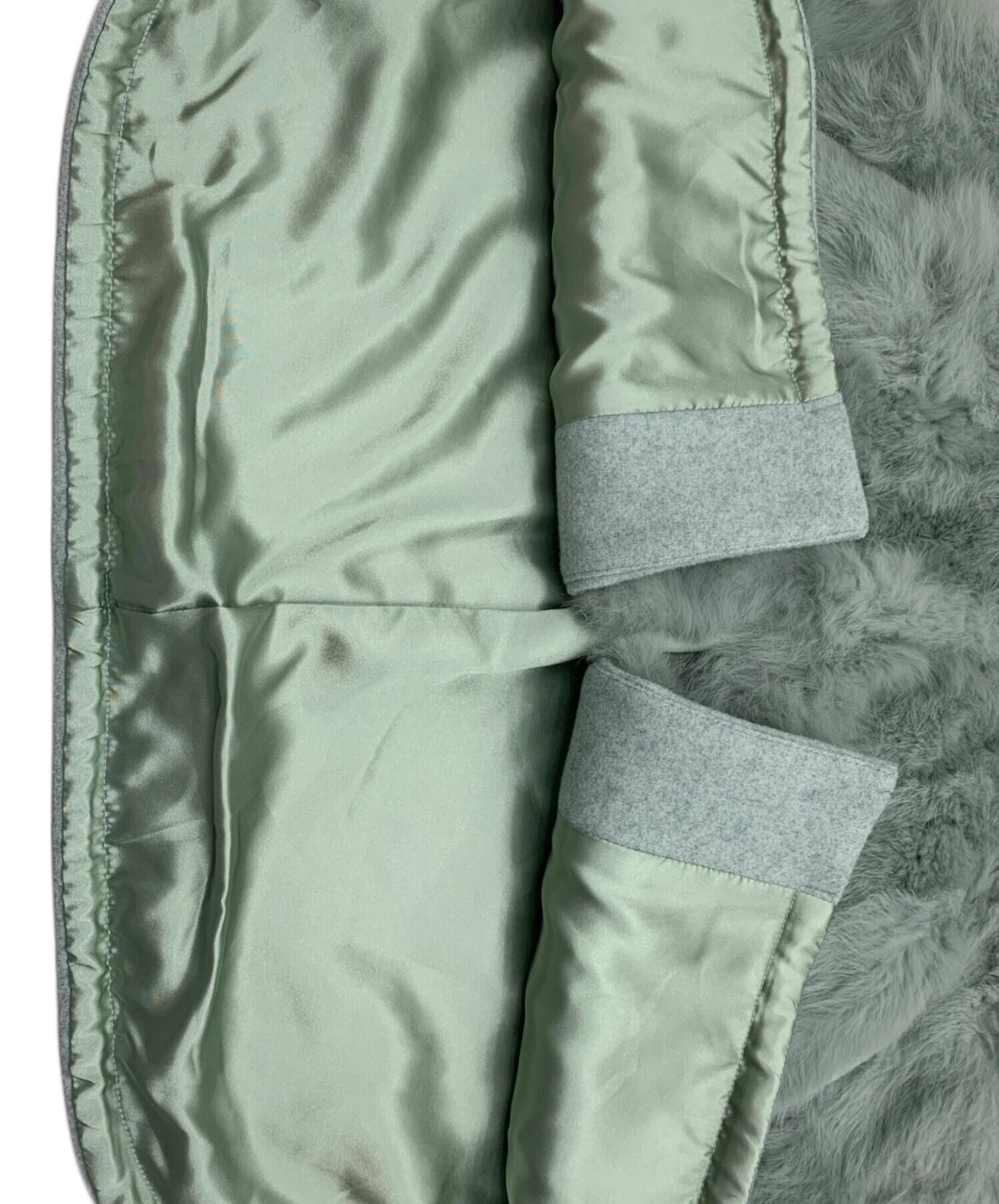 中古・古着通販】eimee law (エイミーロウ) ファー&メルトンジレ