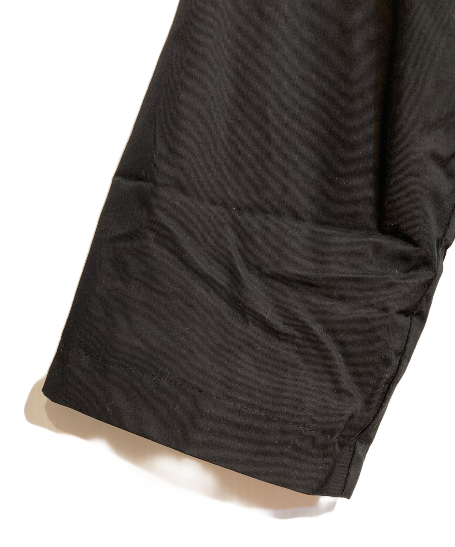 中古・古着通販】na.e (ナエ) ベルト付きロングコート ブラック サイズ