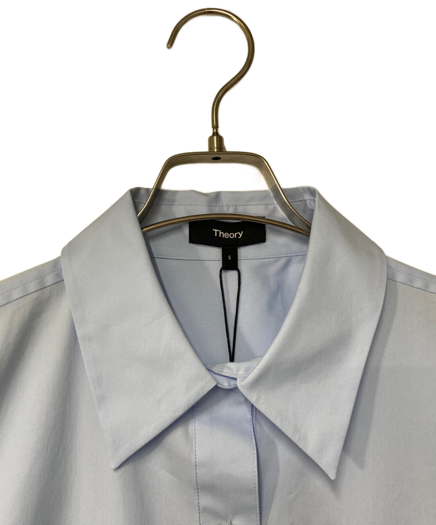中古・古着通販】theory (セオリー) Wealth Buttondown Shirt ブルー 
