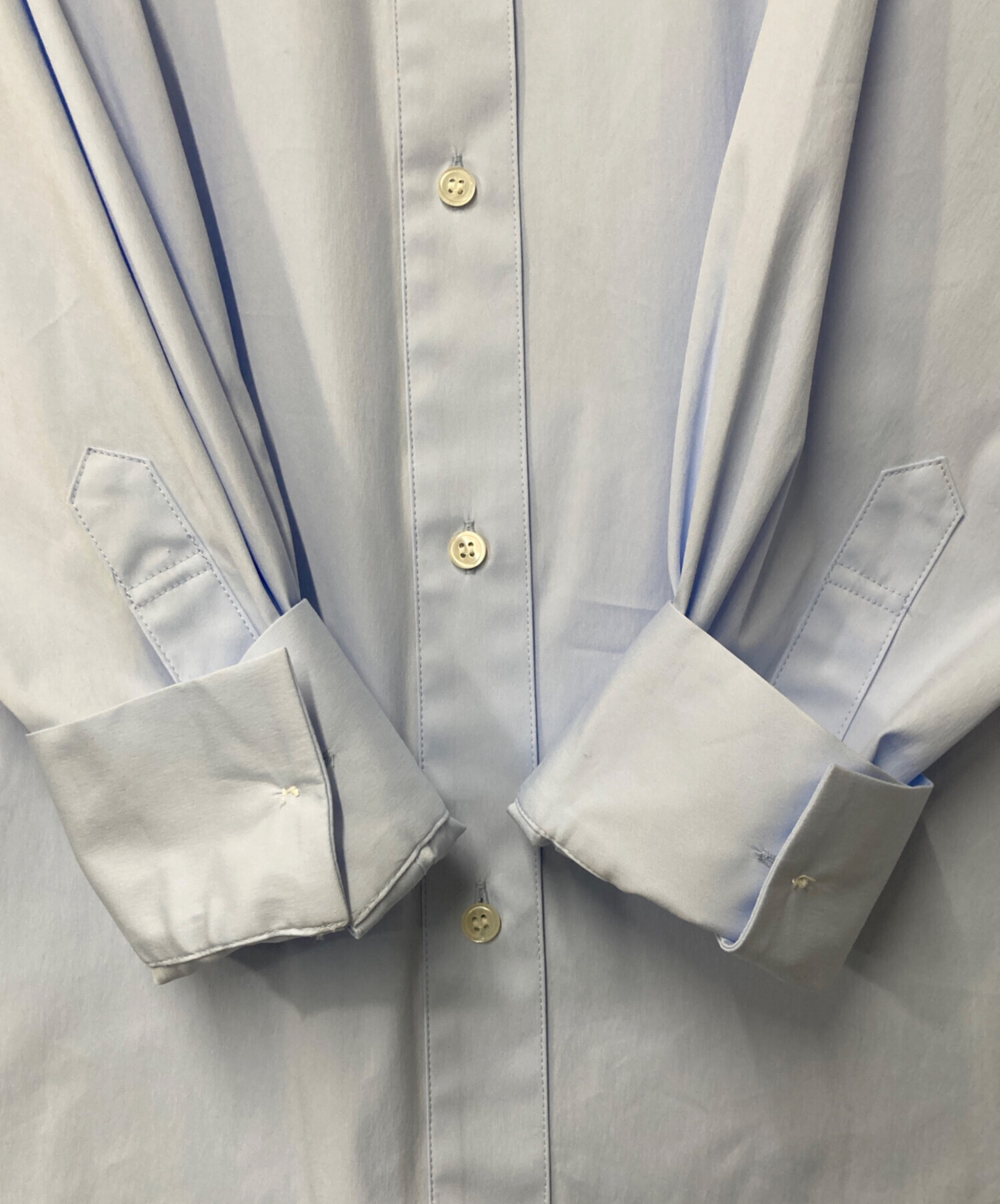 中古・古着通販】theory (セオリー) Wealth Buttondown Shirt ブルー 