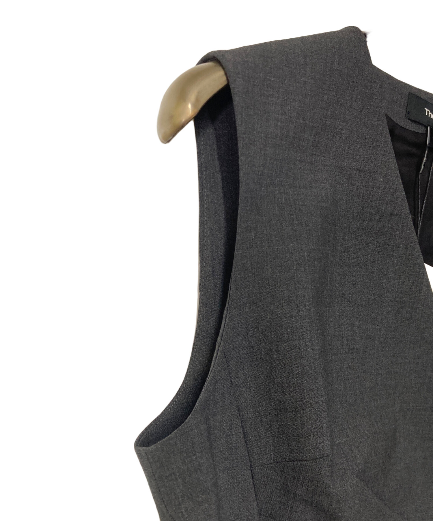 中古・古着通販】theory (セオリー) Traceable Wool Wrap Vest グレー