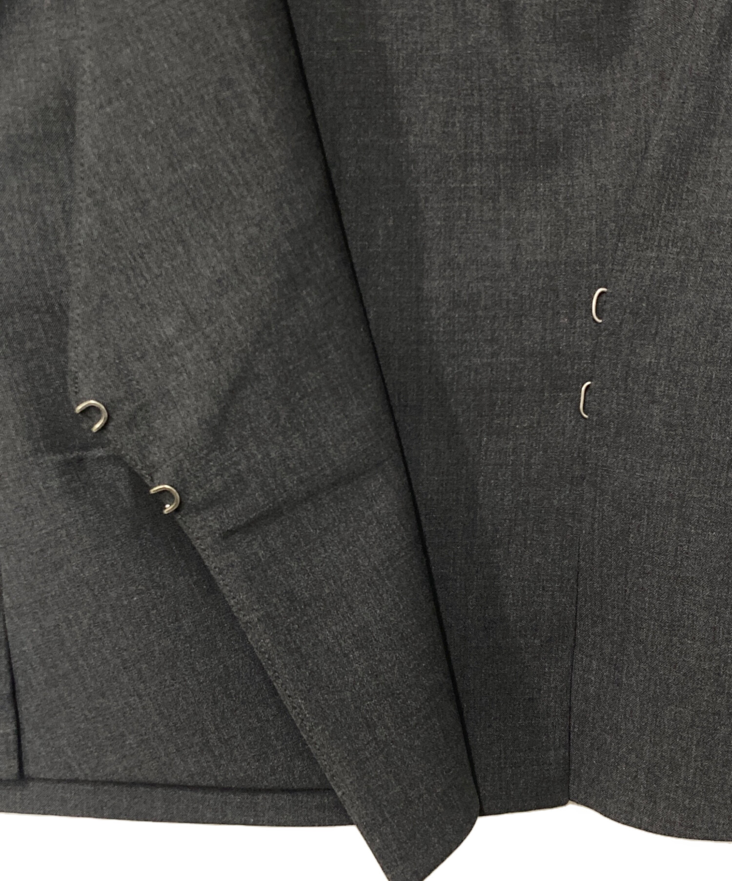 中古・古着通販】theory (セオリー) Traceable Wool Wrap Vest グレー