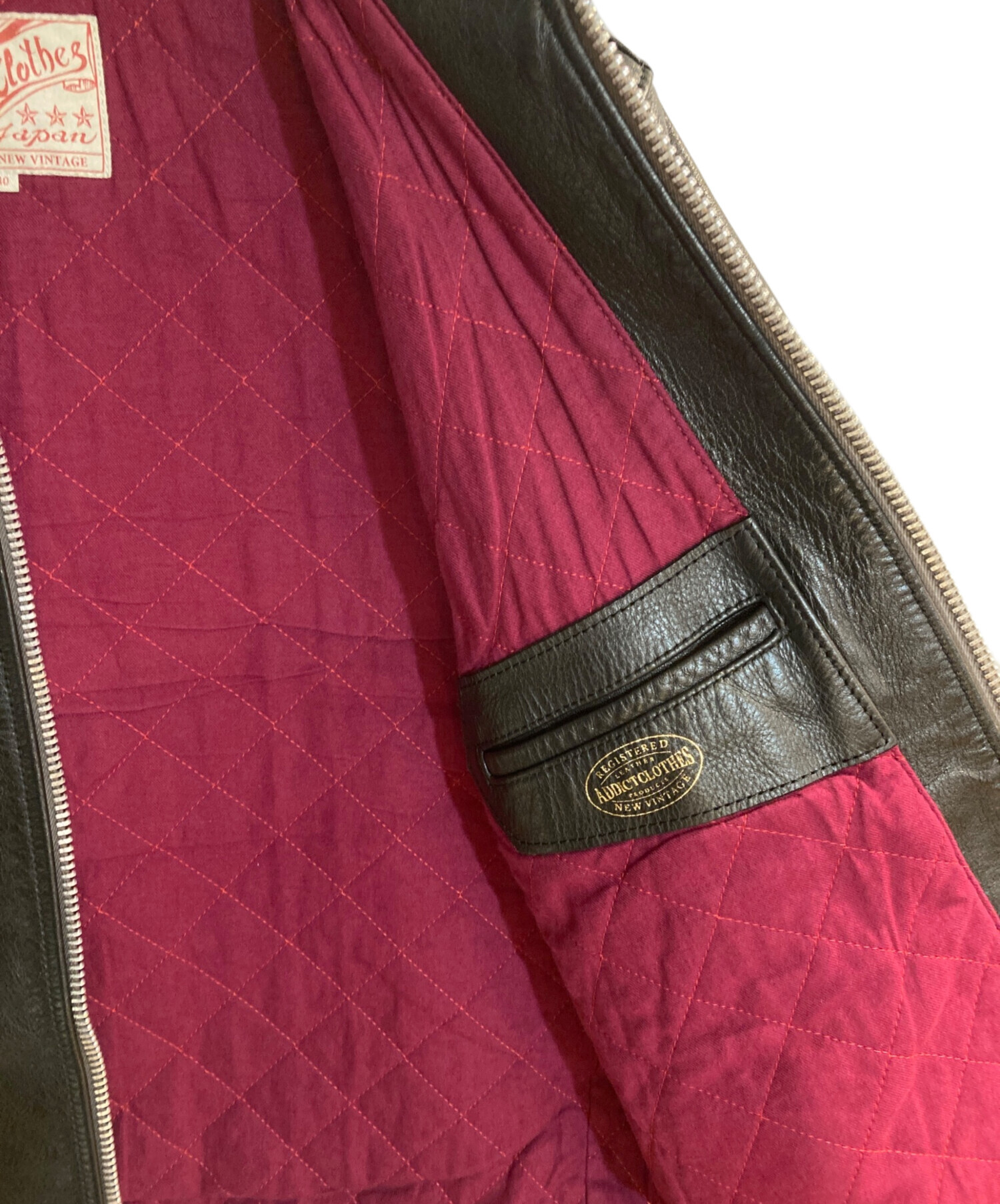 中古・古着通販】ADDICT CLOTHES (アディクト クローズ) CENTER ZIP