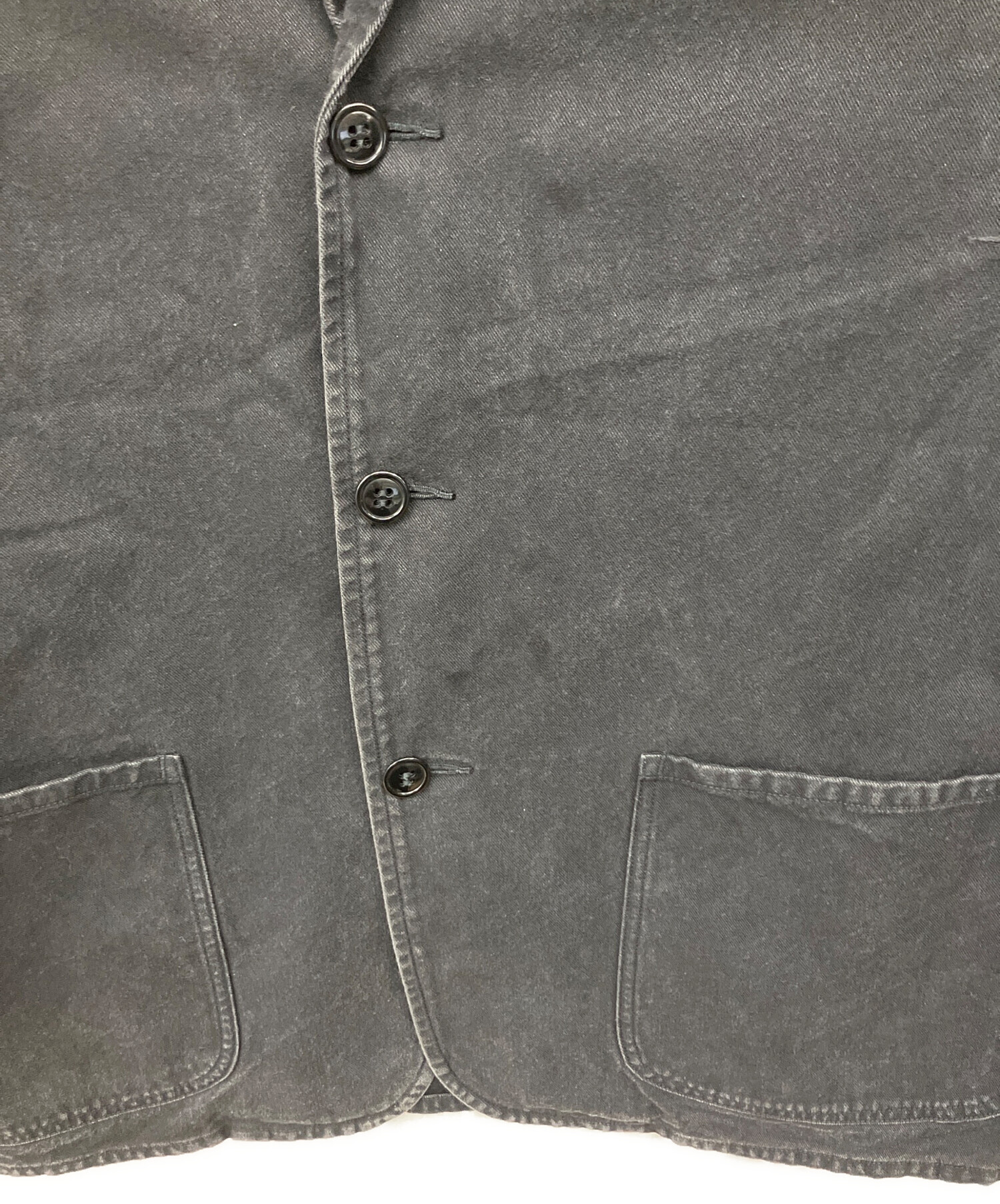 中古・古着通販】COMOLI (コモリ) コットンツイル ジャケット ブラック