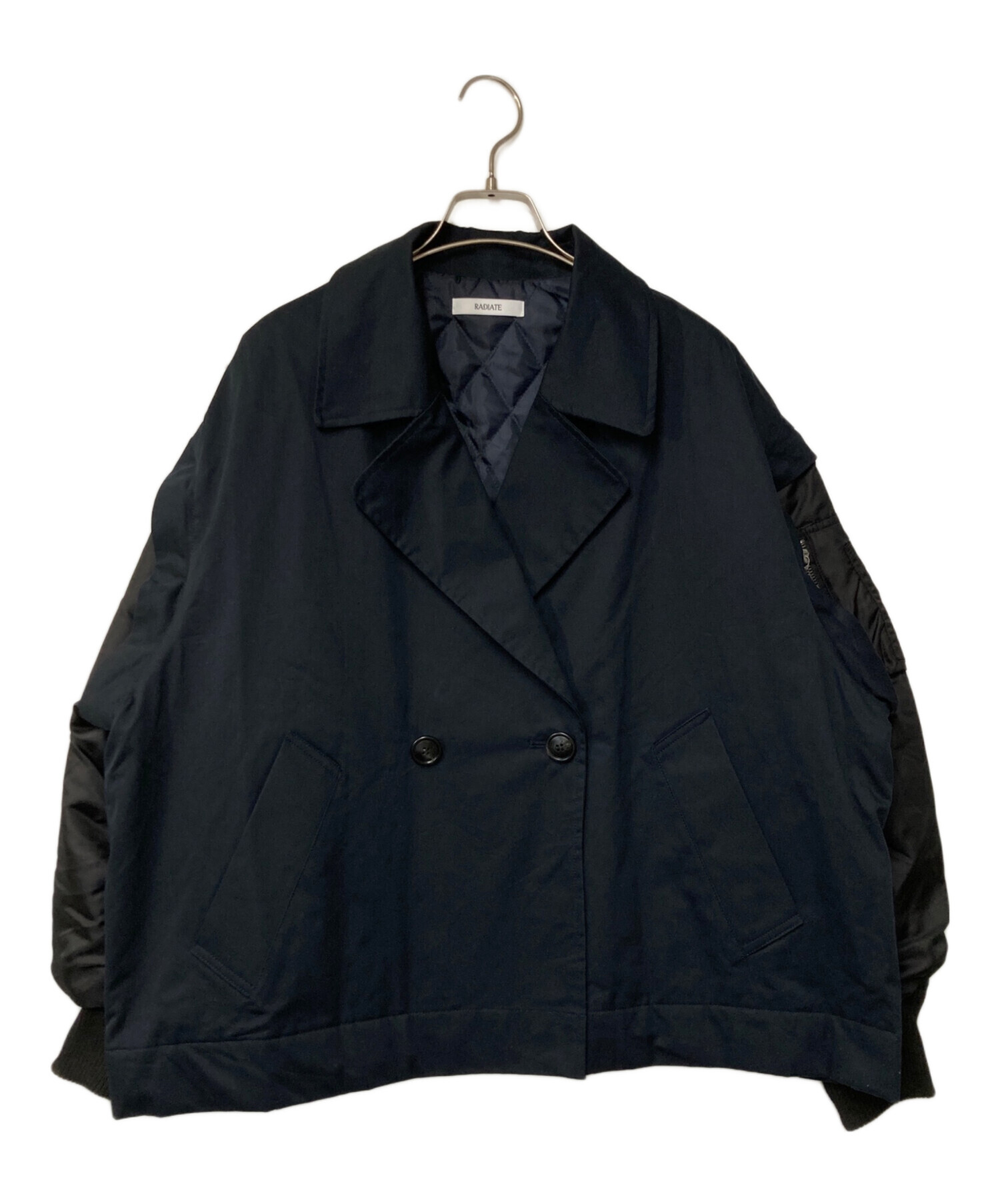 新品☆未使用　RADIATE ラディエイト　ジャケット 中古・古着通販】Radiate (ラディエイト) MA-1スリーブジャケット