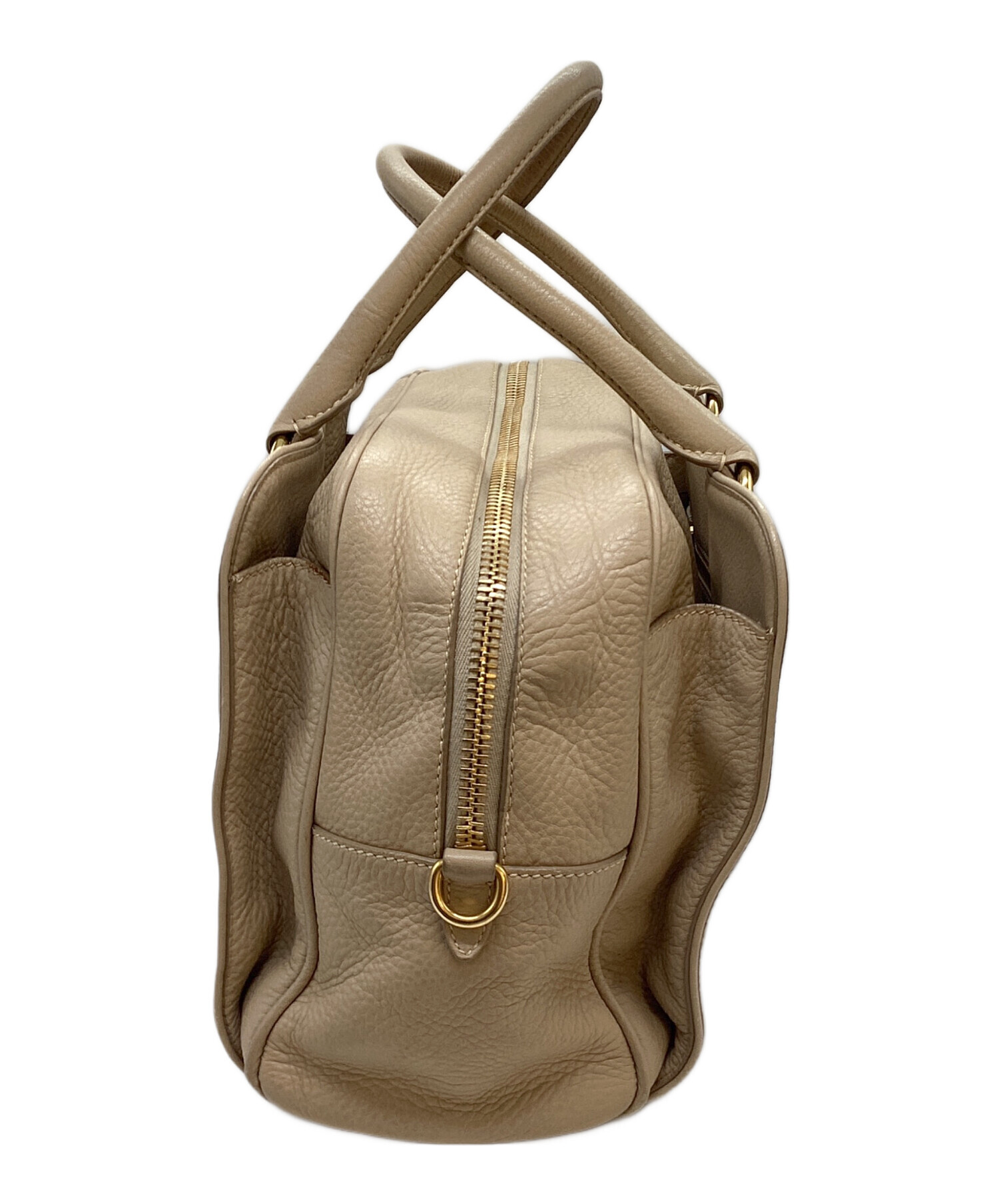 中古・古着通販】PRADA (プラダ) ボストンバッグ ベージュ｜ブランド
