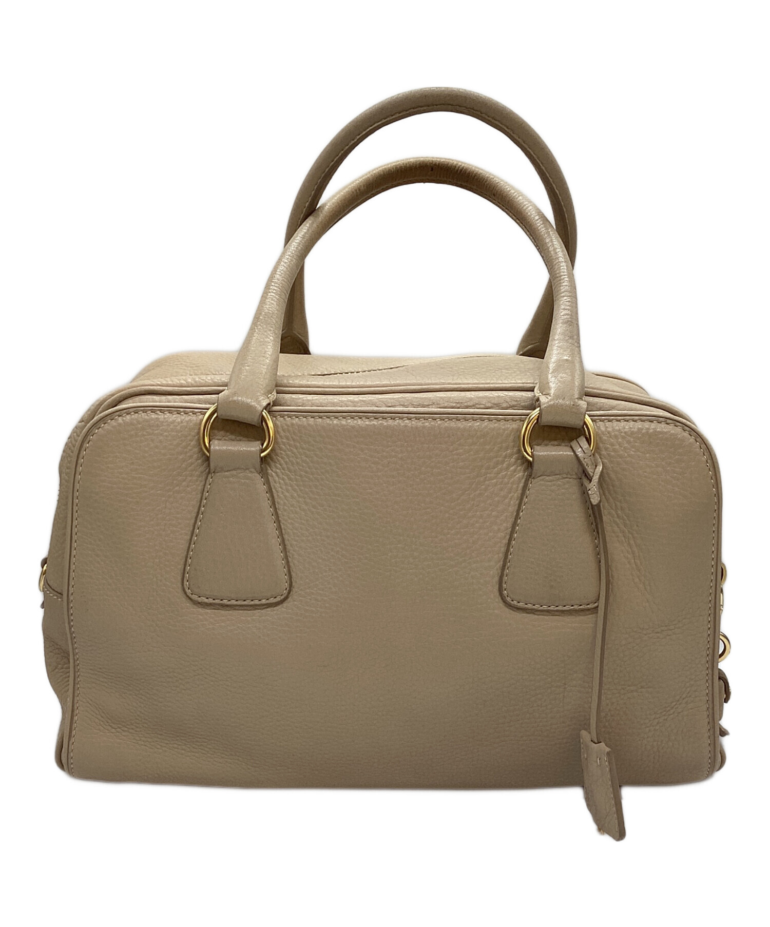 中古・古着通販】PRADA (プラダ) ボストンバッグ ベージュ｜ブランド