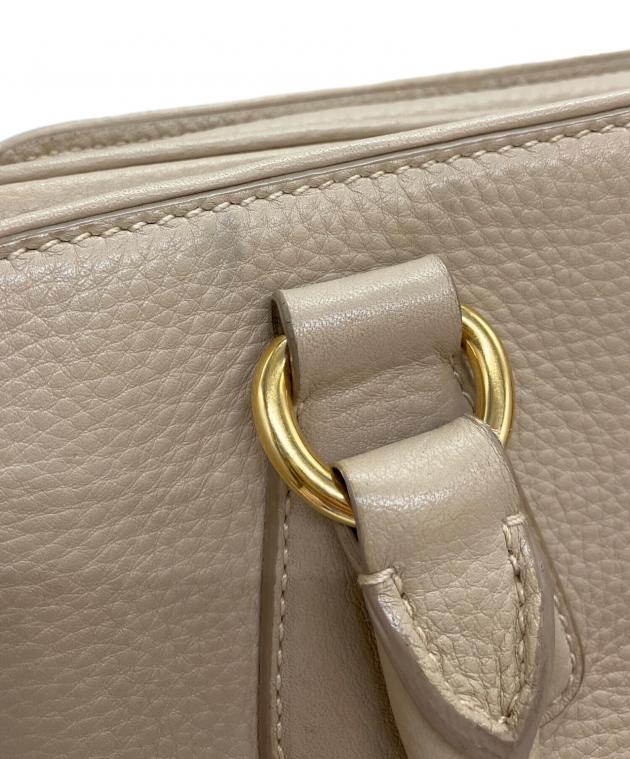 中古・古着通販】PRADA (プラダ) ボストンバッグ ベージュ｜ブランド