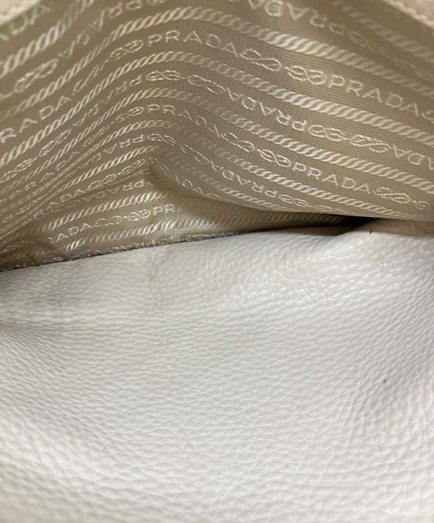 中古・古着通販】PRADA (プラダ) ボストンバッグ ベージュ｜ブランド